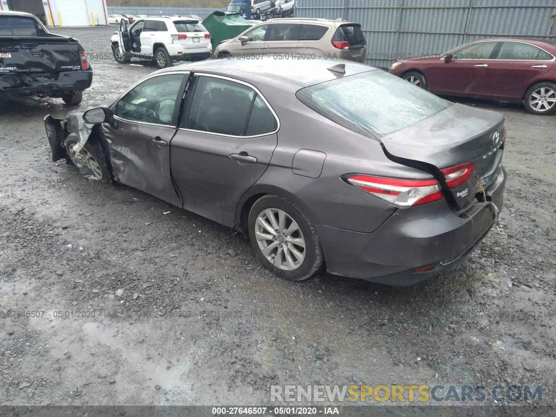 3 Photograph of a damaged car 4T1B11HK2KU803014 TOYOTA CAMRY 2019