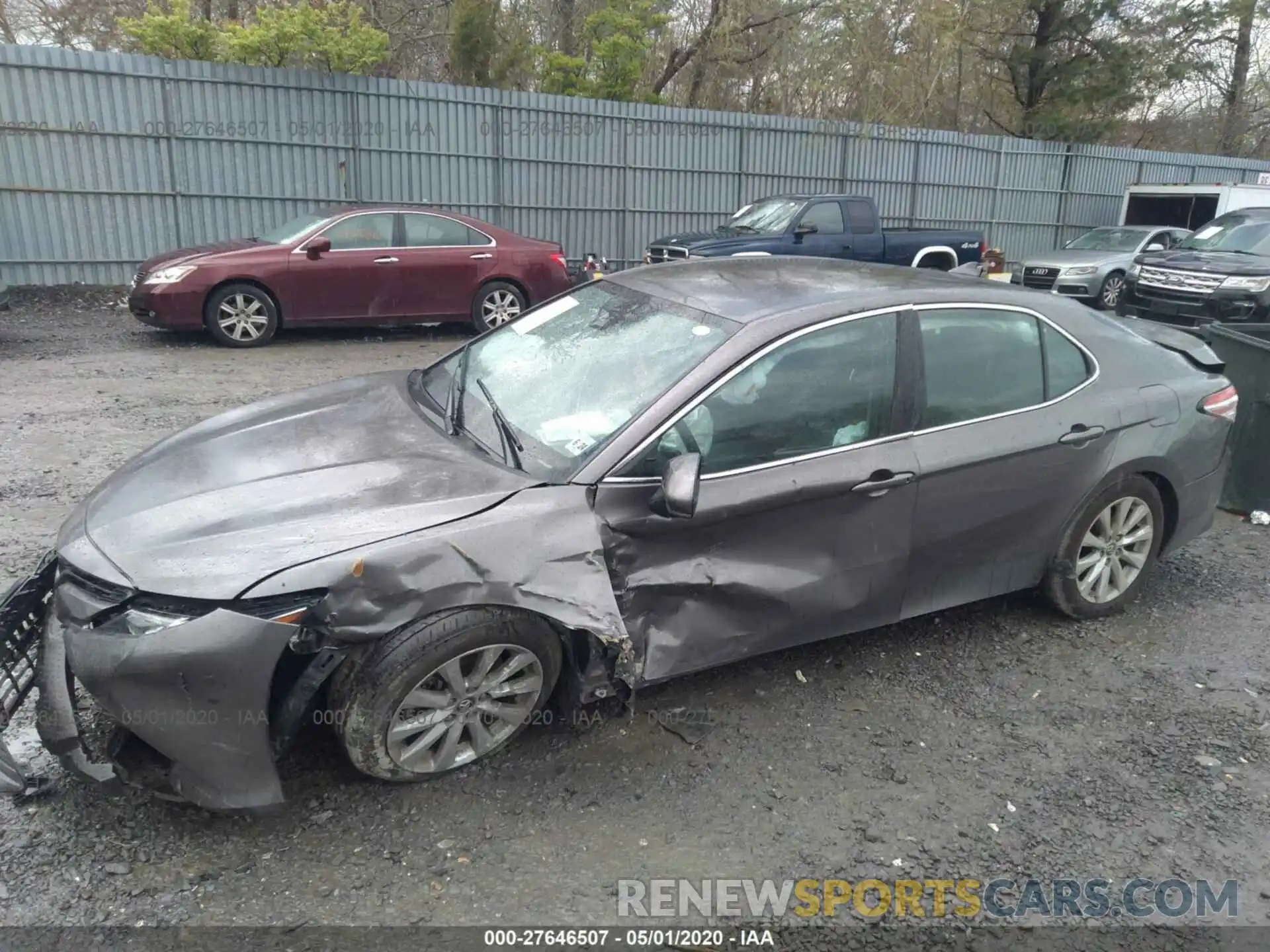 6 Photograph of a damaged car 4T1B11HK2KU803014 TOYOTA CAMRY 2019