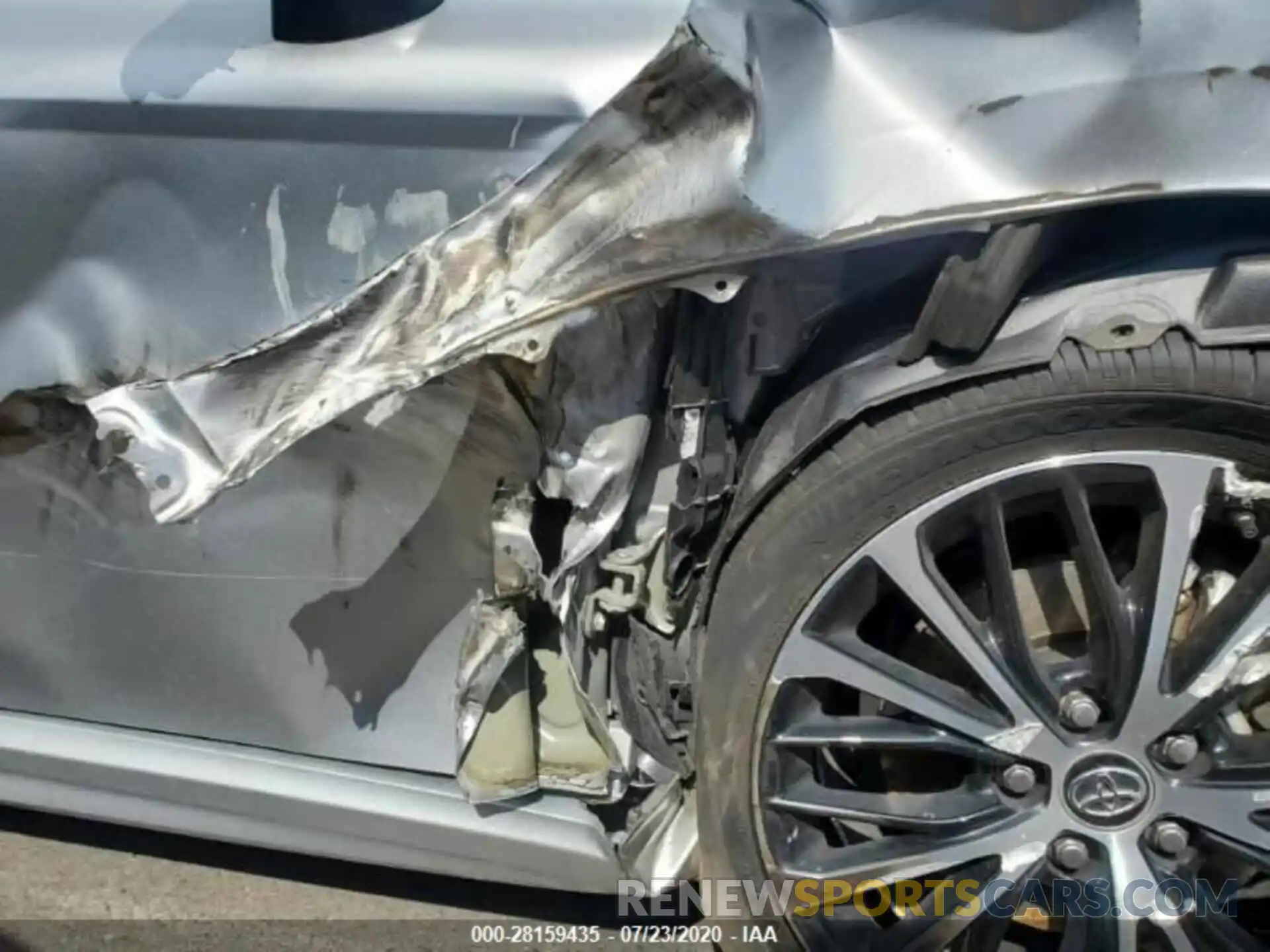 8 Photograph of a damaged car 4T1B11HK2KU803532 TOYOTA CAMRY 2019