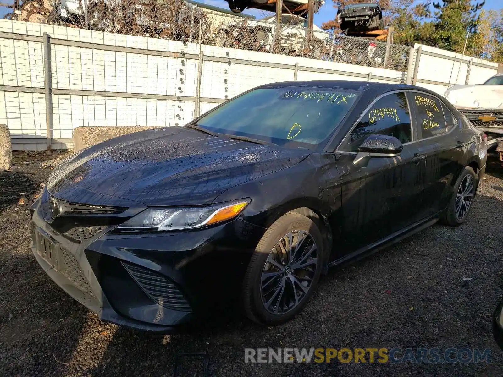 2 Photograph of a damaged car 4T1B11HK2KU809332 TOYOTA CAMRY 2019