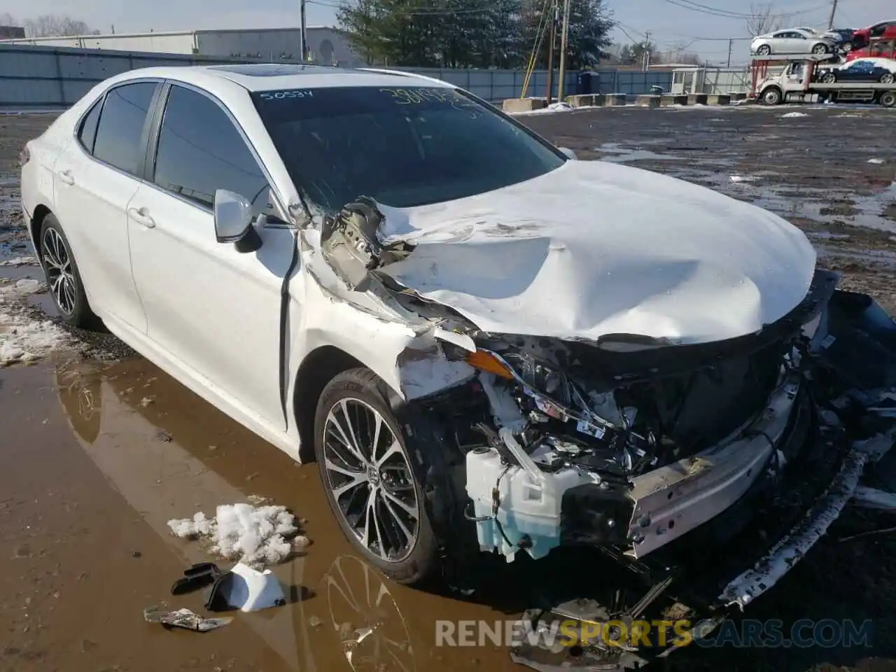 1 Photograph of a damaged car 4T1B11HK2KU809637 TOYOTA CAMRY 2019