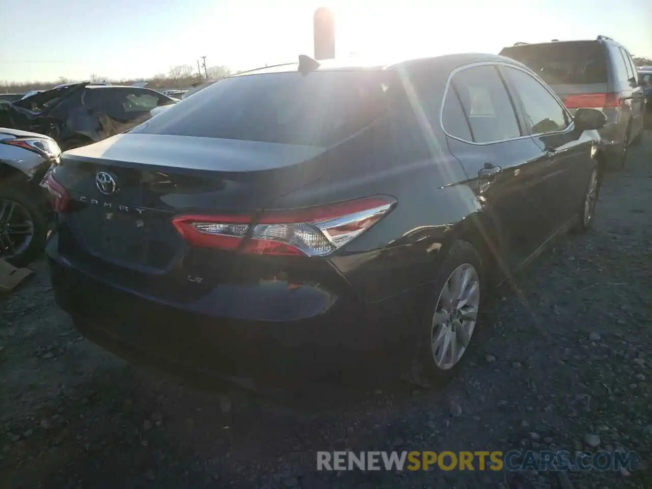 4 Photograph of a damaged car 4T1B11HK2KU809864 TOYOTA CAMRY 2019