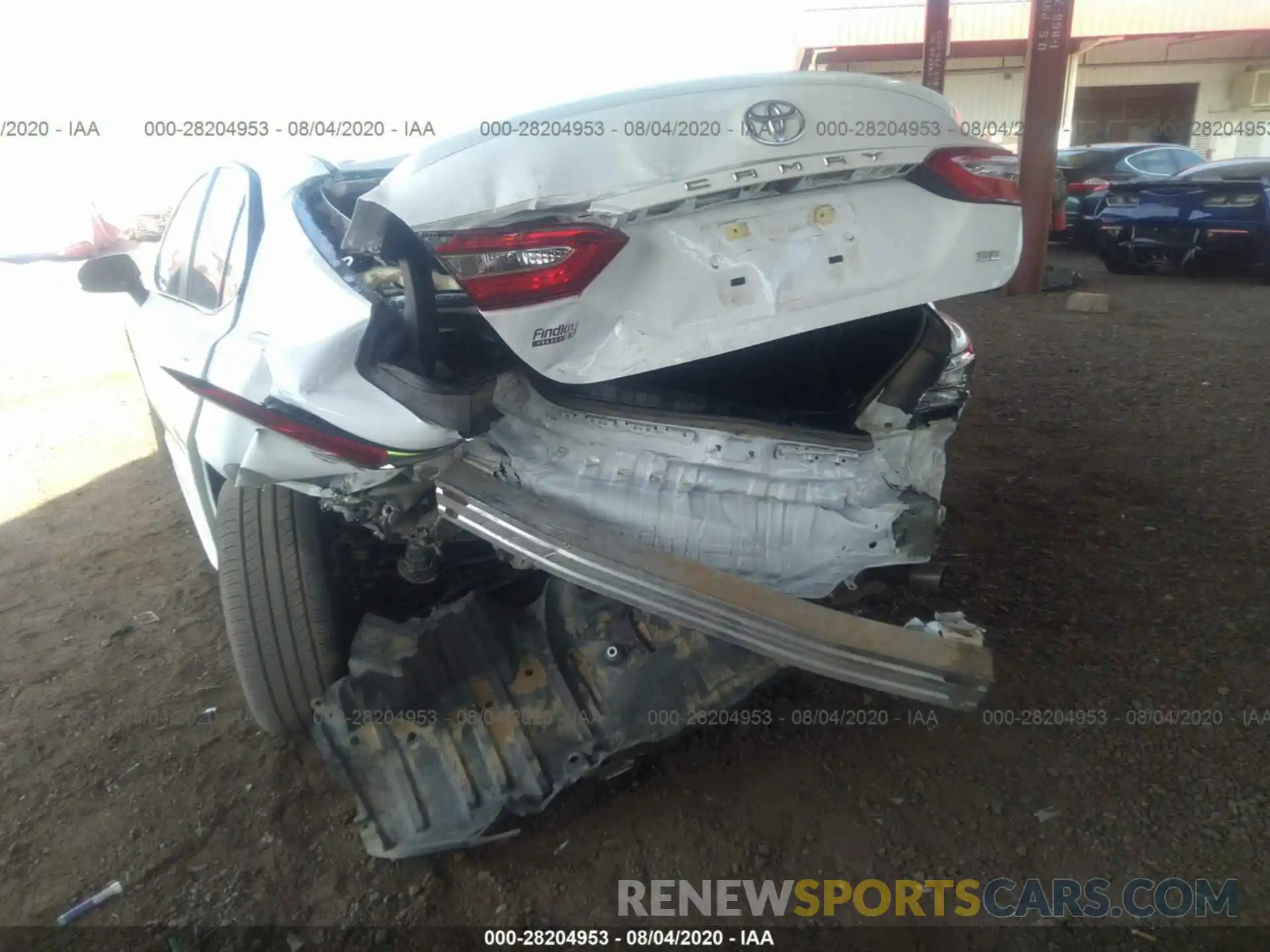 6 Photograph of a damaged car 4T1B11HK2KU810545 TOYOTA CAMRY 2019