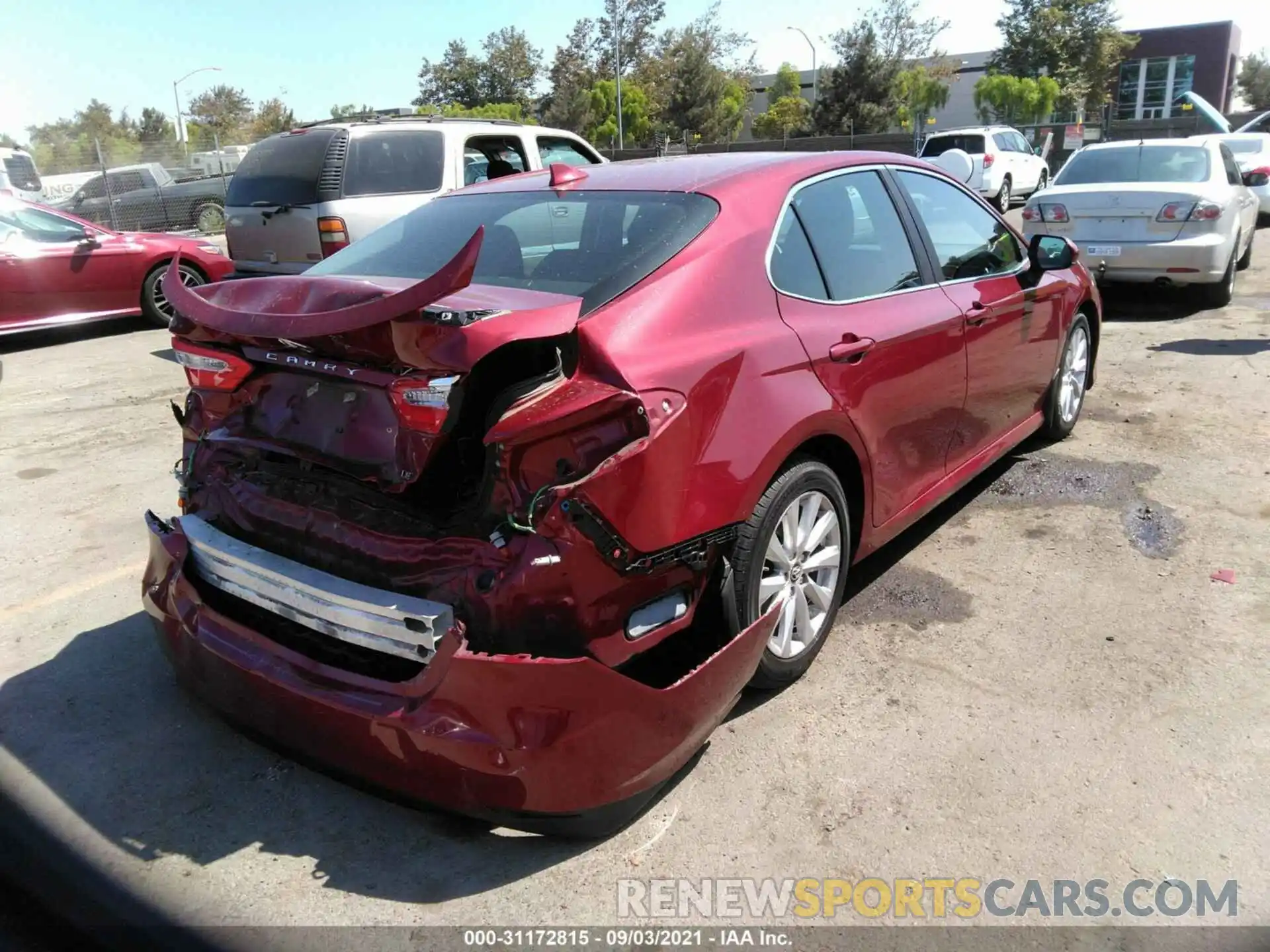 4 Photograph of a damaged car 4T1B11HK2KU810917 TOYOTA CAMRY 2019