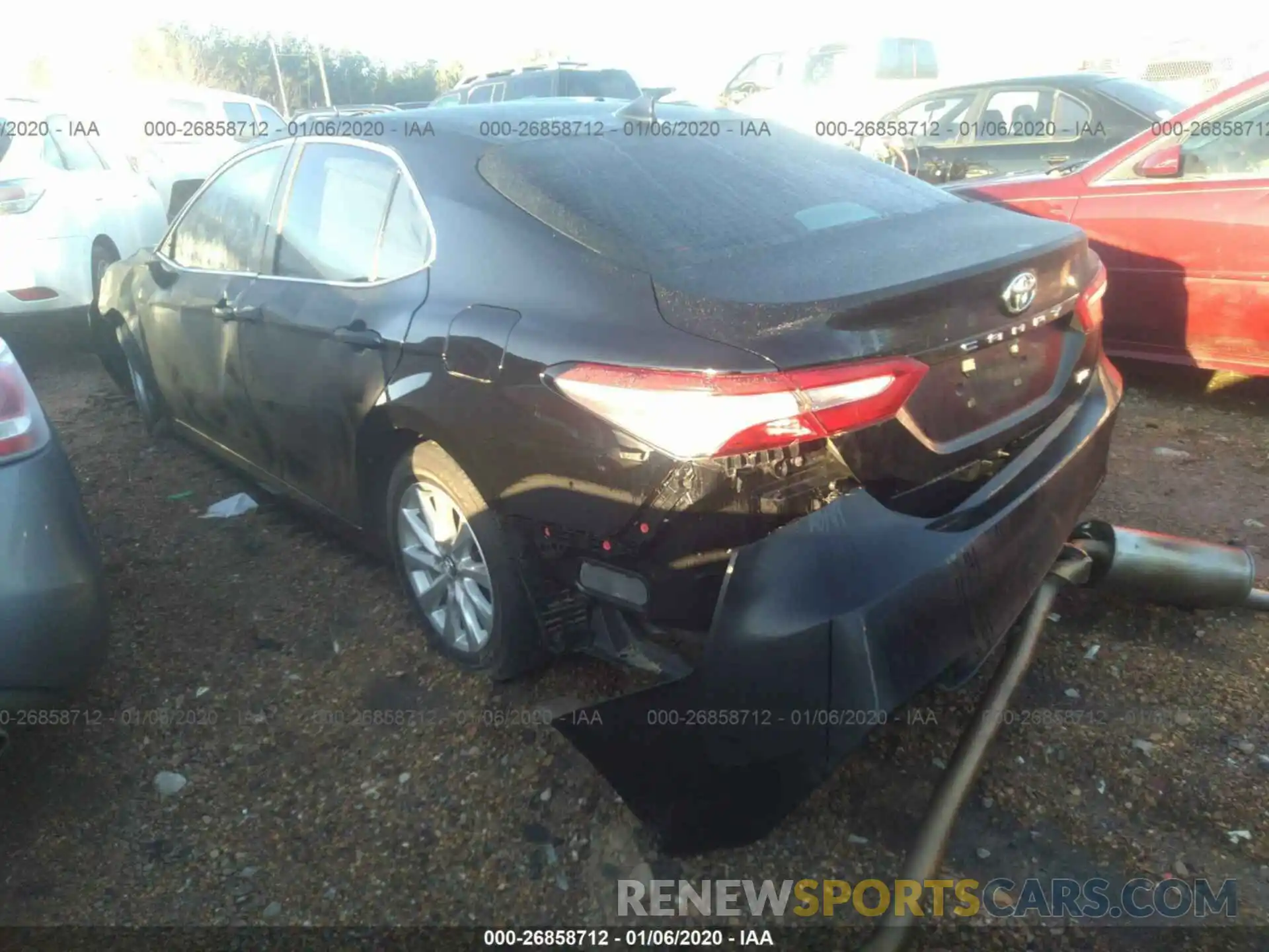 3 Photograph of a damaged car 4T1B11HK2KU812263 TOYOTA CAMRY 2019