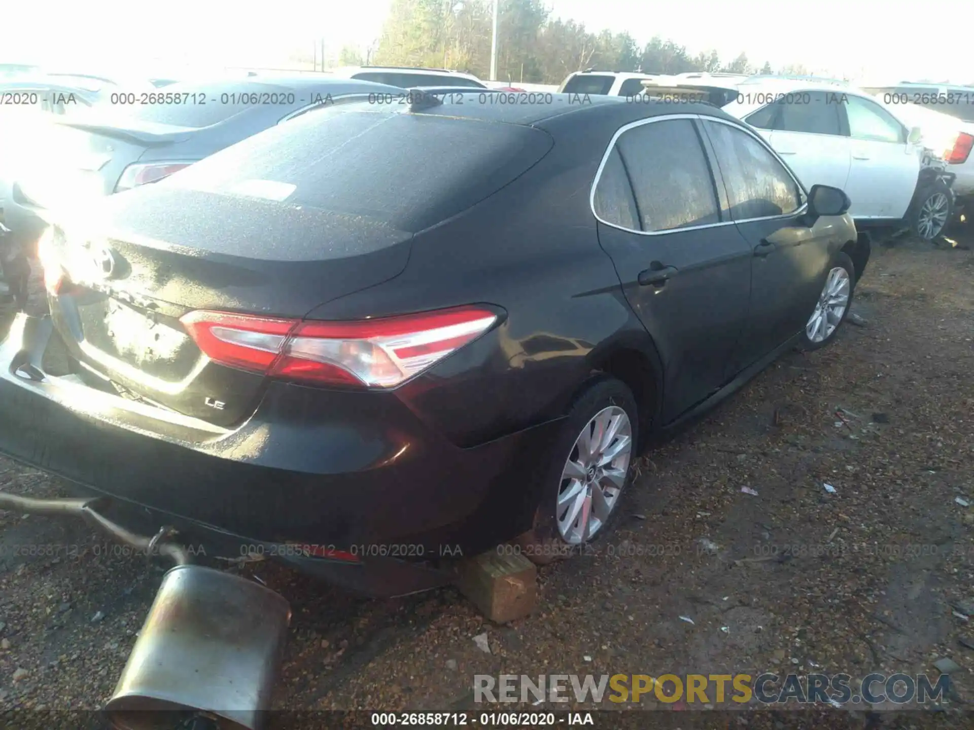 4 Photograph of a damaged car 4T1B11HK2KU812263 TOYOTA CAMRY 2019