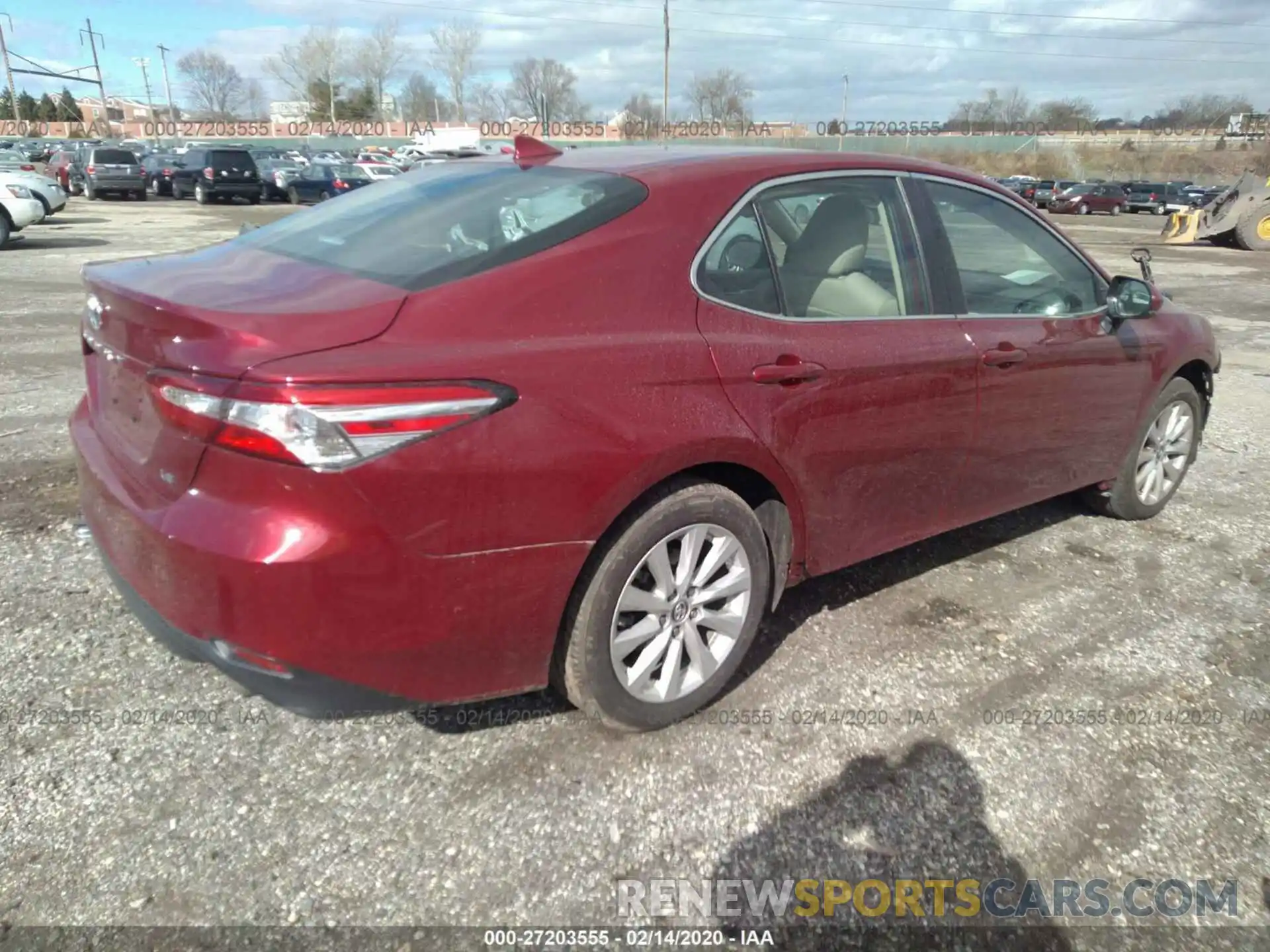 4 Photograph of a damaged car 4T1B11HK2KU813753 TOYOTA CAMRY 2019