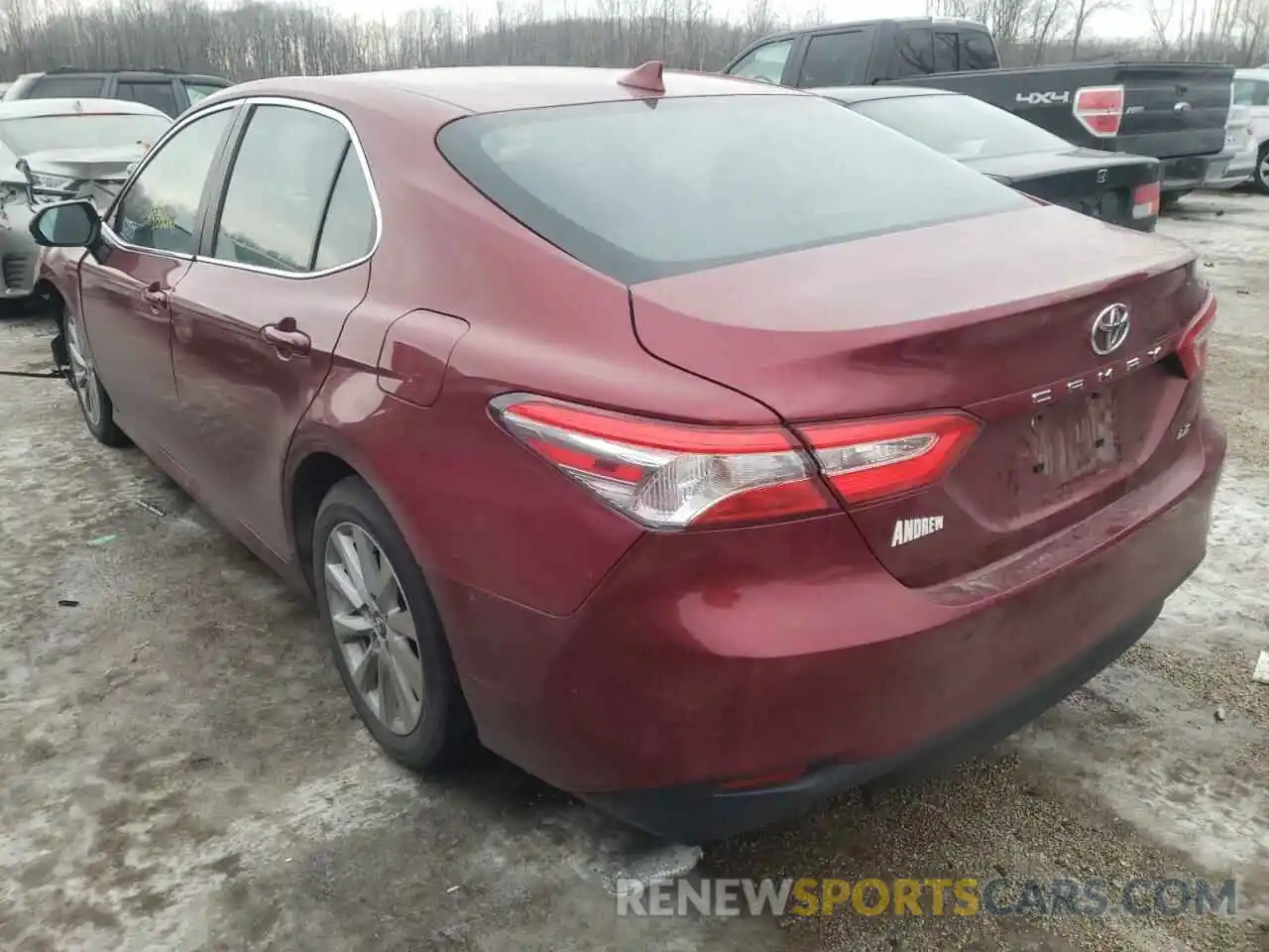 3 Photograph of a damaged car 4T1B11HK2KU814207 TOYOTA CAMRY 2019