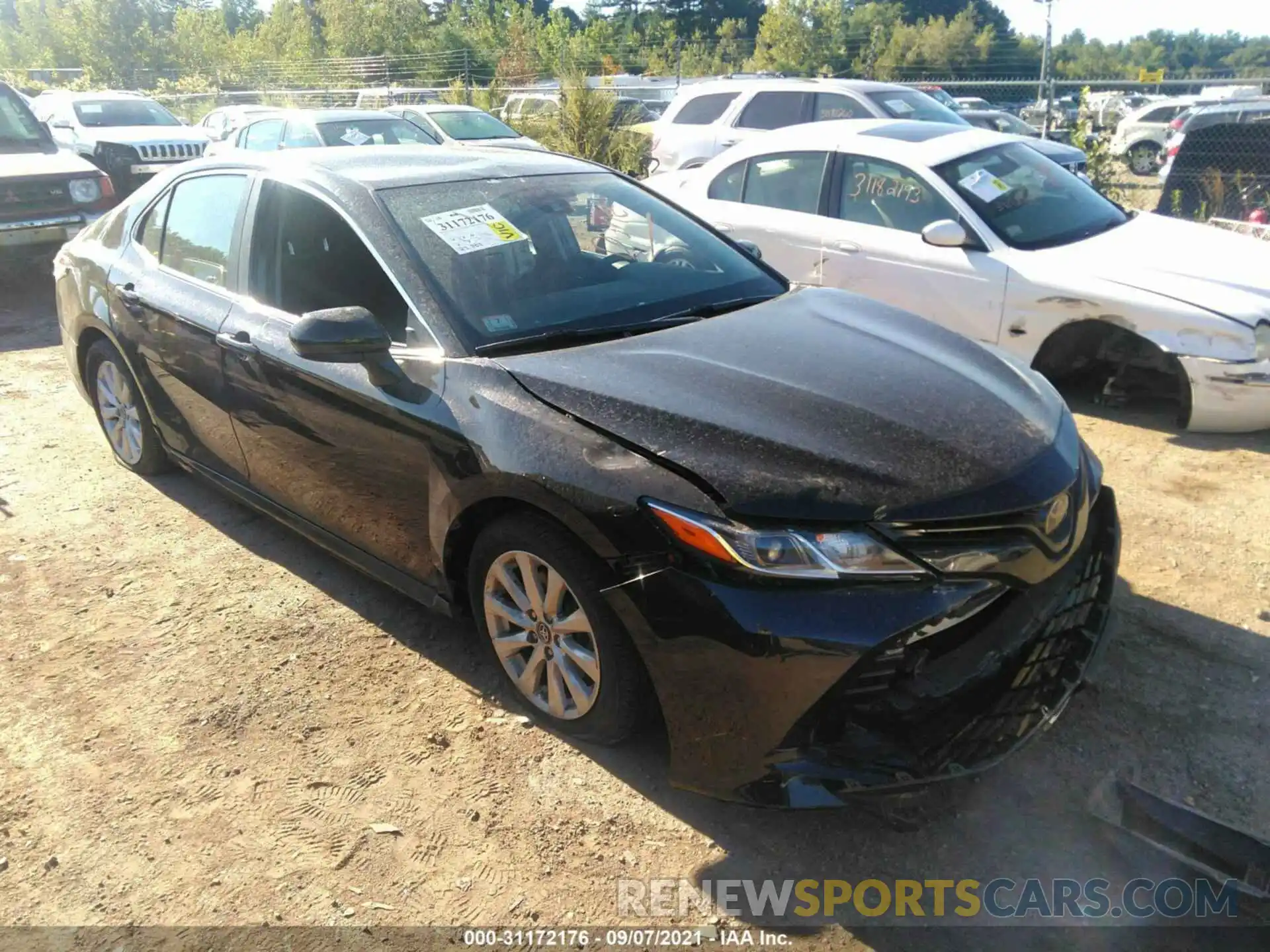 1 Photograph of a damaged car 4T1B11HK2KU814434 TOYOTA CAMRY 2019