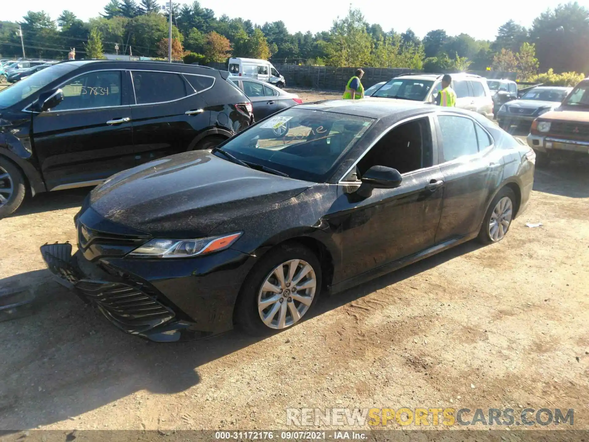 2 Photograph of a damaged car 4T1B11HK2KU814434 TOYOTA CAMRY 2019