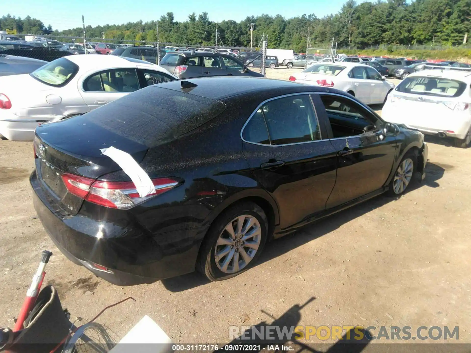 4 Фотография поврежденного автомобиля 4T1B11HK2KU814434 TOYOTA CAMRY 2019