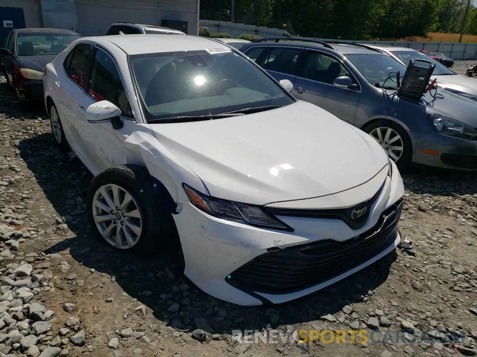 1 Photograph of a damaged car 4T1B11HK2KU816247 TOYOTA CAMRY 2019