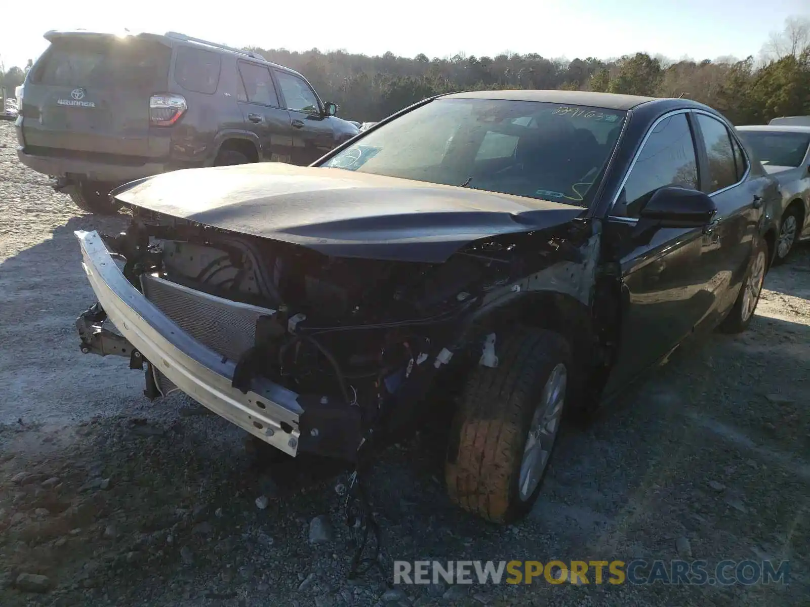 2 Photograph of a damaged car 4T1B11HK2KU816765 TOYOTA CAMRY 2019