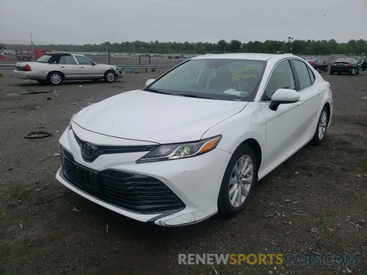 2 Photograph of a damaged car 4T1B11HK2KU817205 TOYOTA CAMRY 2019