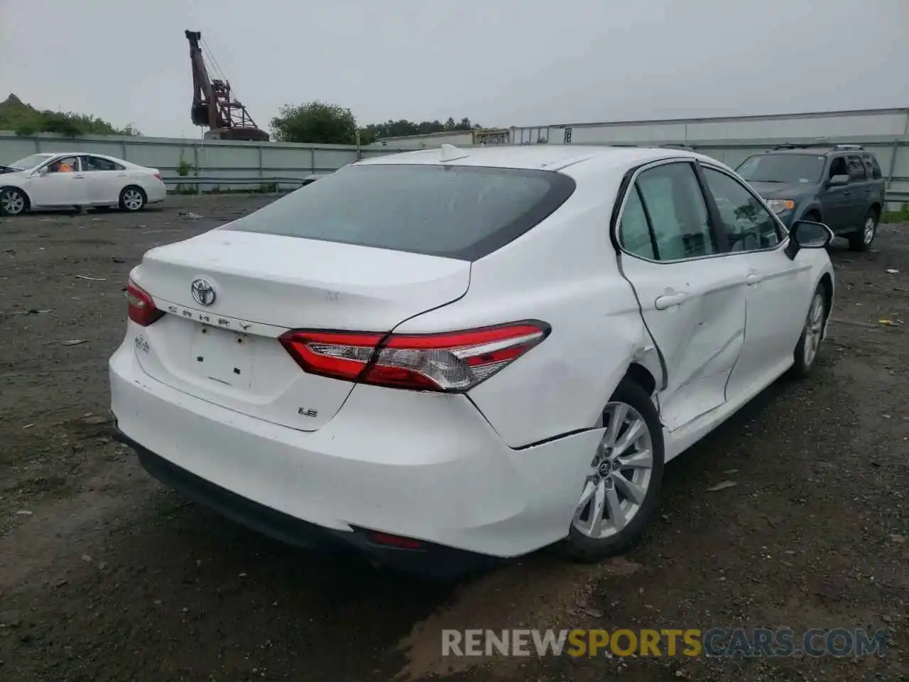 4 Photograph of a damaged car 4T1B11HK2KU817205 TOYOTA CAMRY 2019