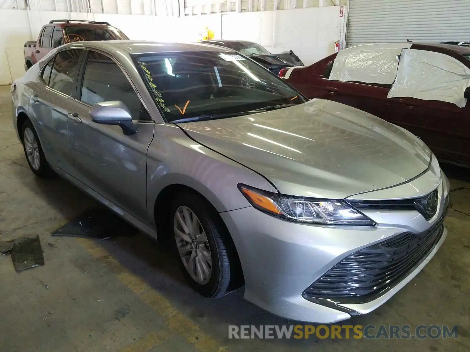 1 Photograph of a damaged car 4T1B11HK2KU818578 TOYOTA CAMRY 2019