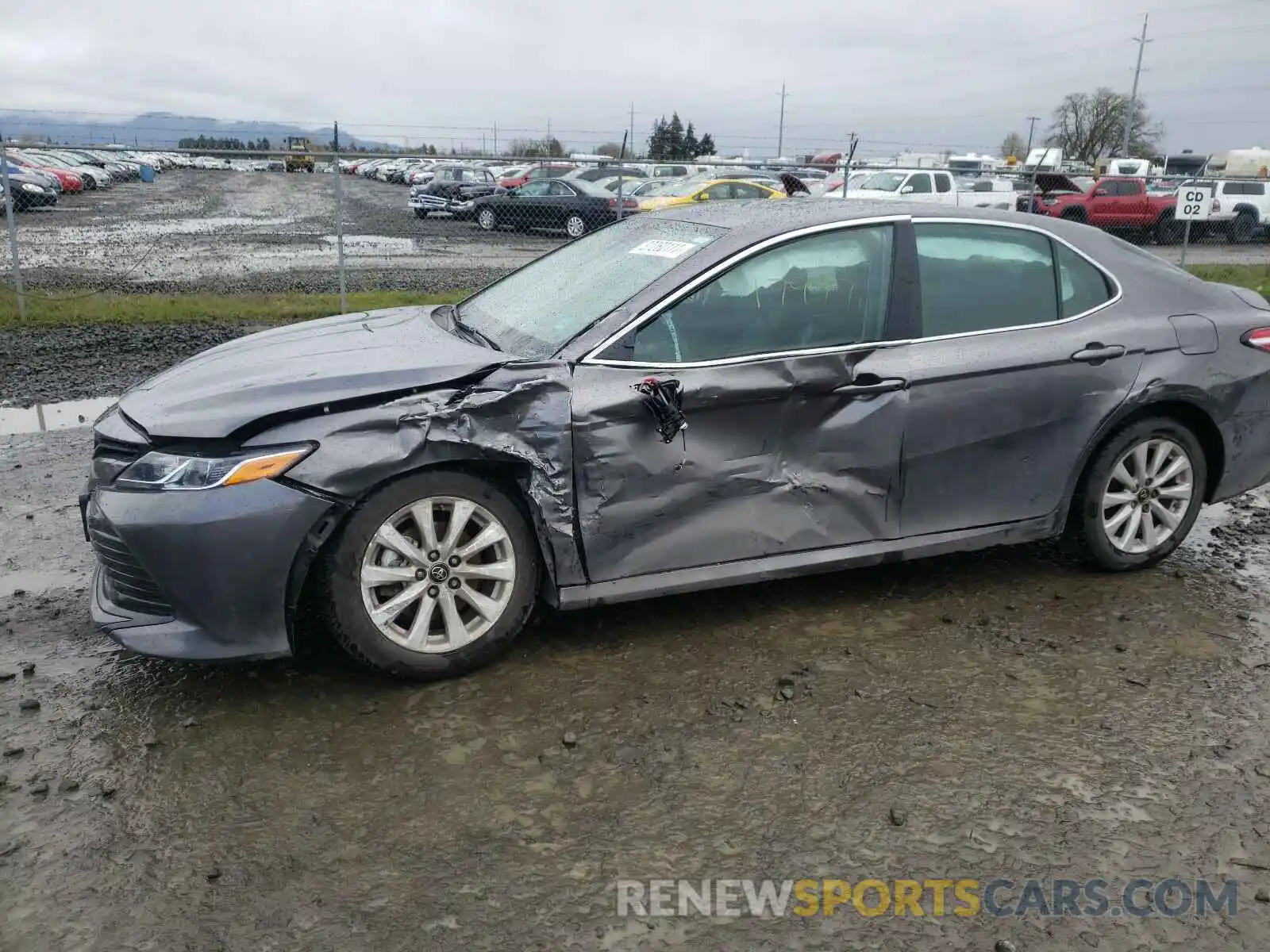 9 Photograph of a damaged car 4T1B11HK2KU818600 TOYOTA CAMRY 2019