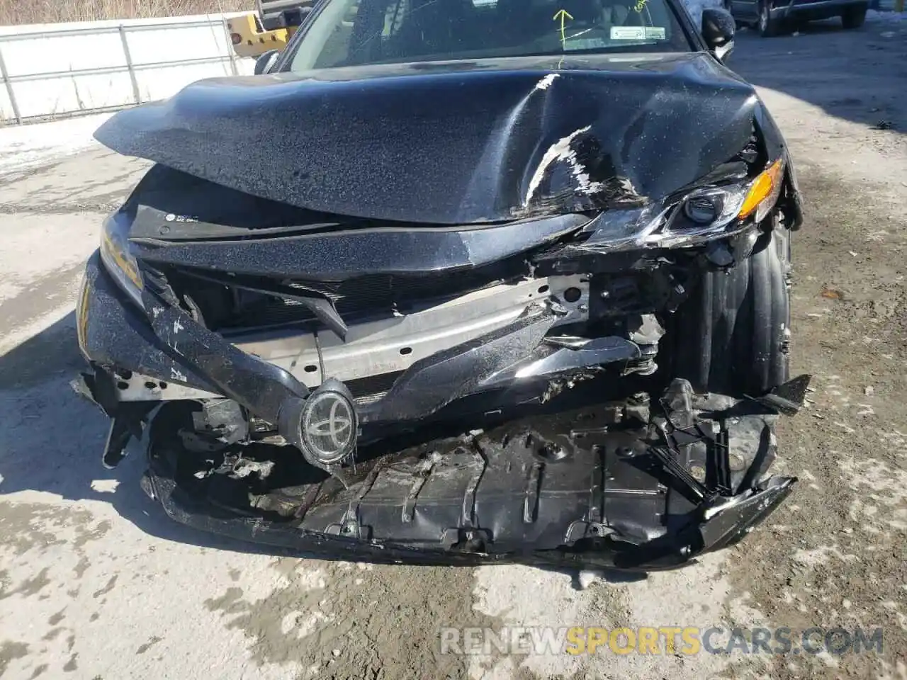 9 Photograph of a damaged car 4T1B11HK2KU818807 TOYOTA CAMRY 2019