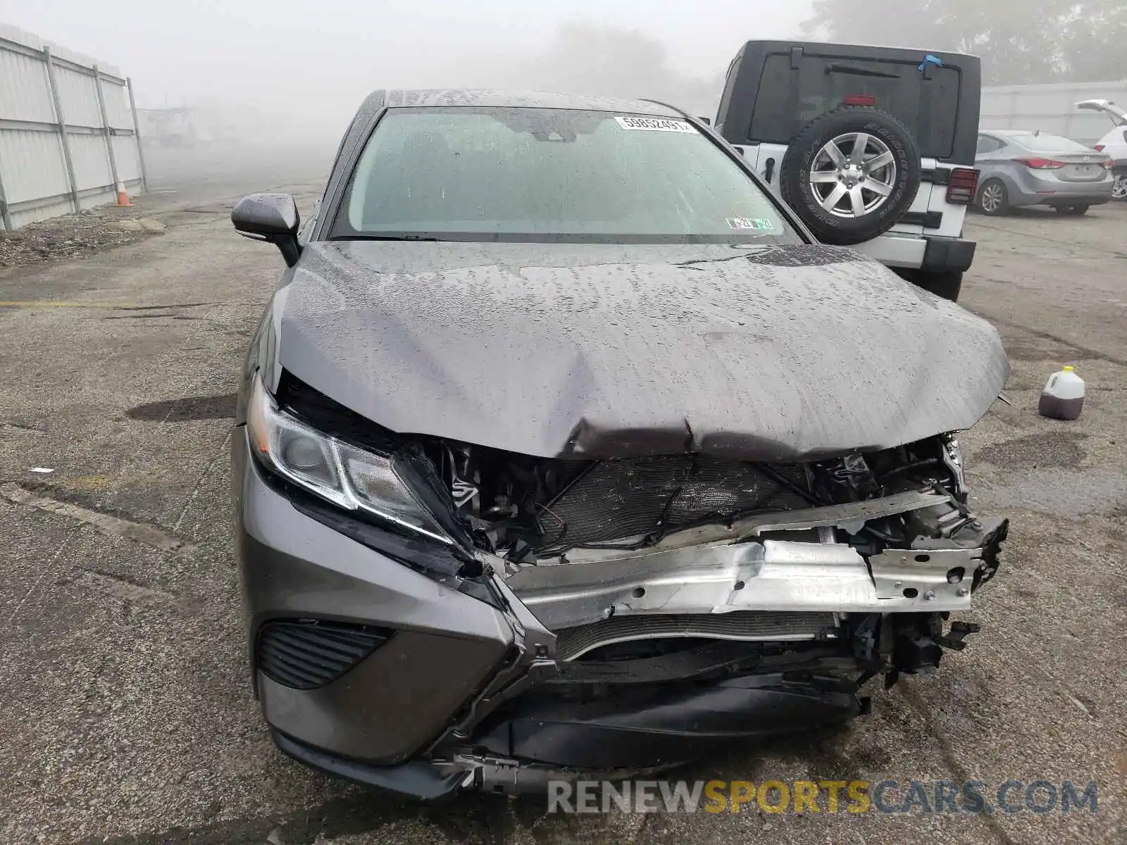 9 Photograph of a damaged car 4T1B11HK2KU820248 TOYOTA CAMRY 2019