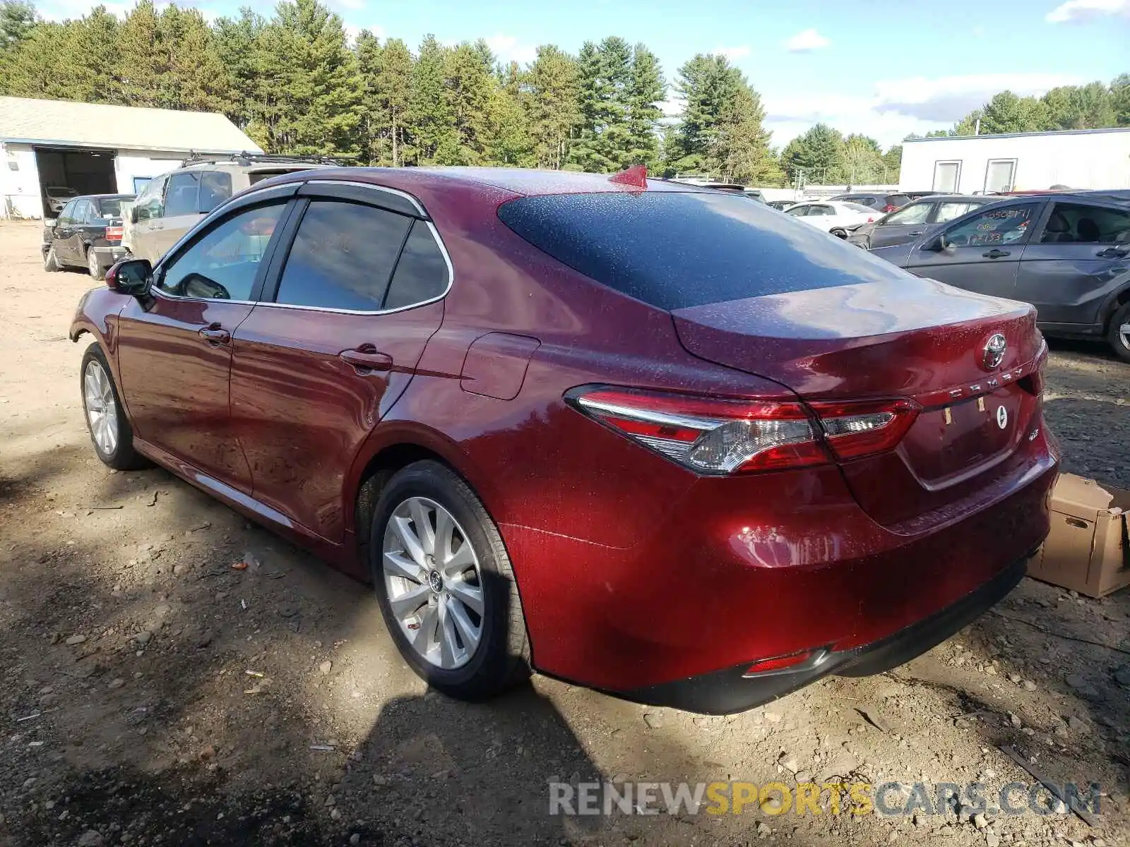 3 Photograph of a damaged car 4T1B11HK2KU821478 TOYOTA CAMRY 2019