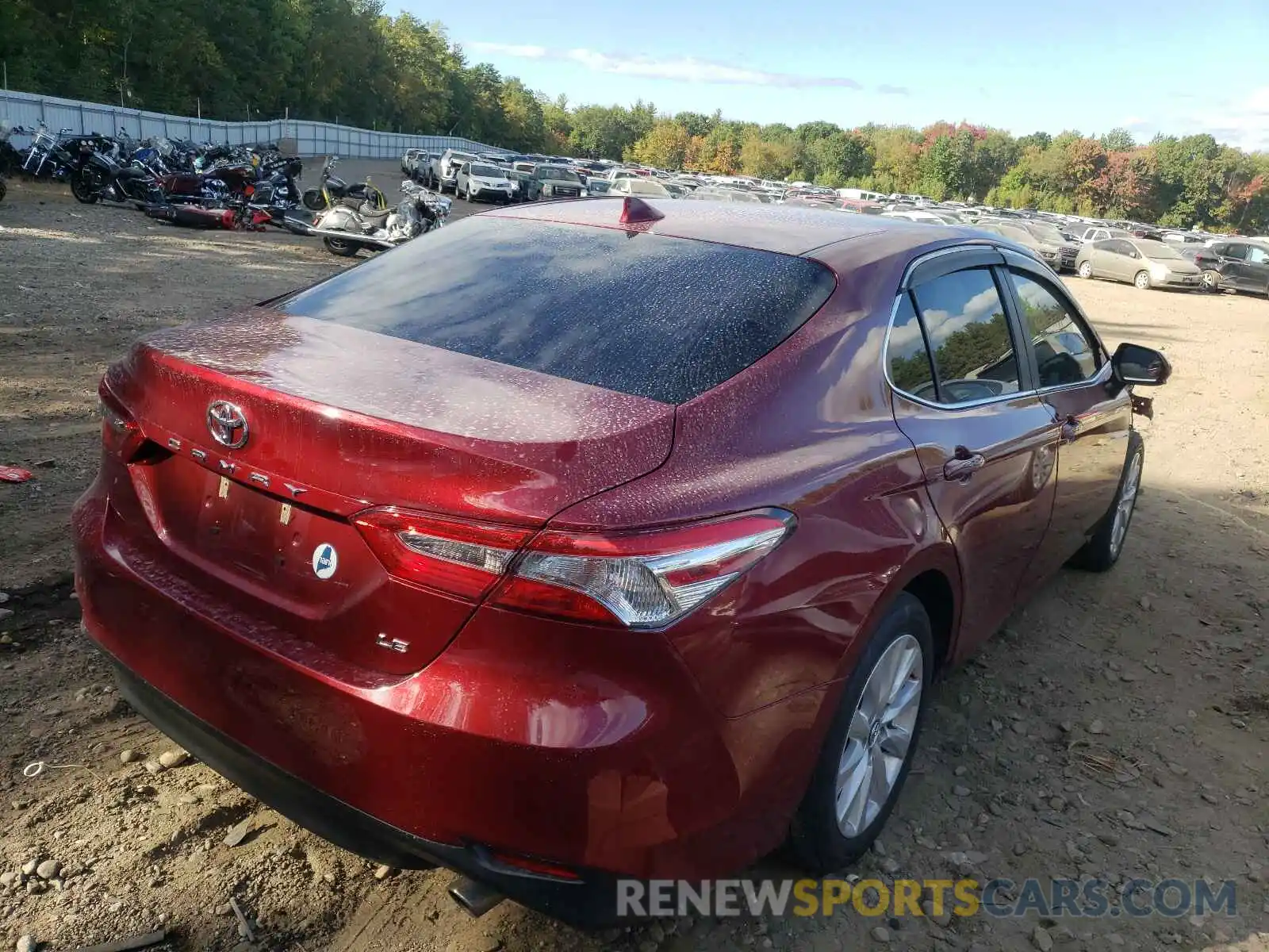 4 Photograph of a damaged car 4T1B11HK2KU821478 TOYOTA CAMRY 2019