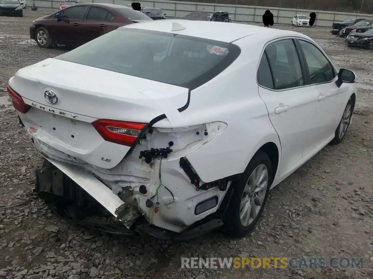 4 Photograph of a damaged car 4T1B11HK2KU822288 TOYOTA CAMRY 2019