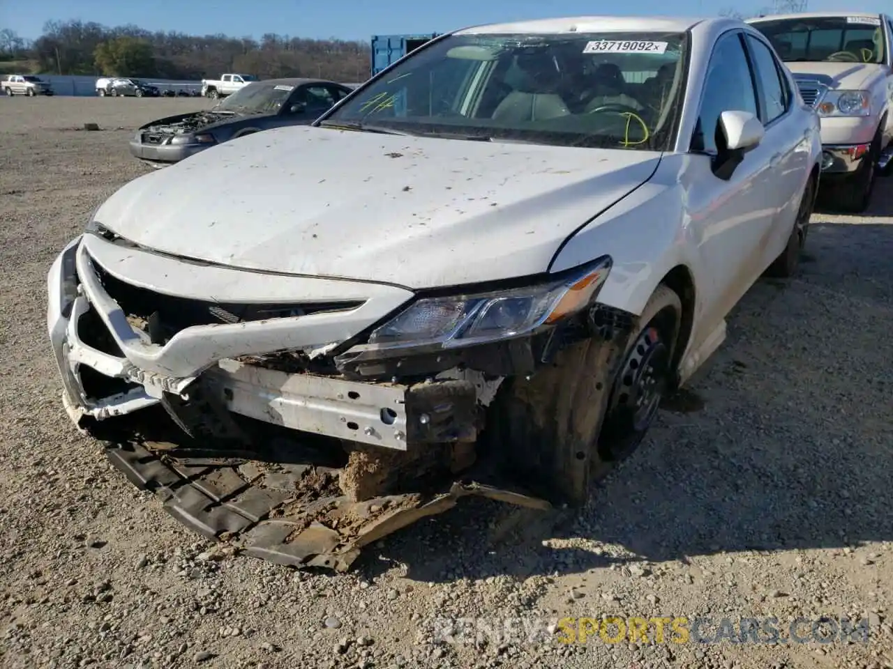 2 Photograph of a damaged car 4T1B11HK2KU822856 TOYOTA CAMRY 2019