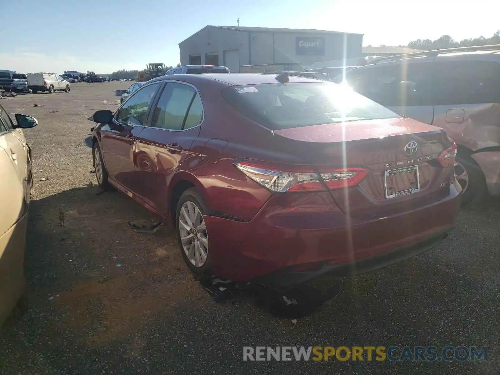 3 Photograph of a damaged car 4T1B11HK2KU823117 TOYOTA CAMRY 2019