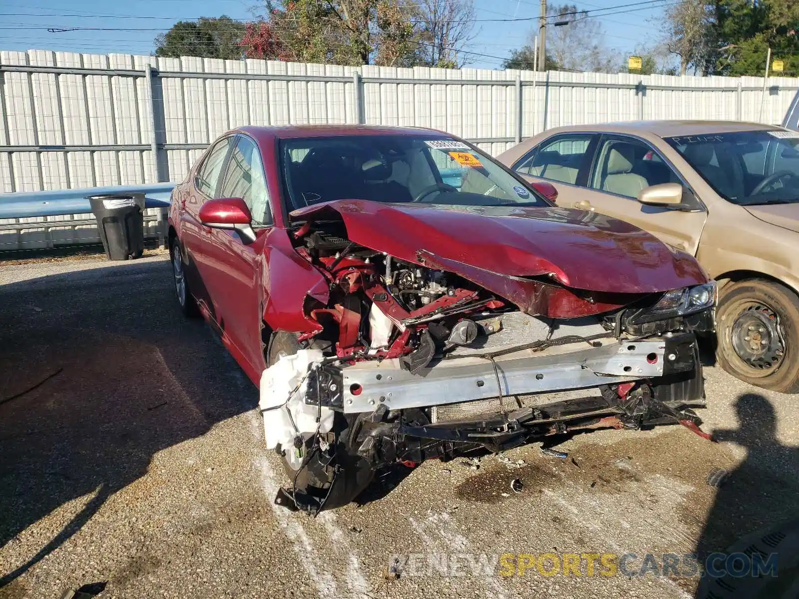 9 Photograph of a damaged car 4T1B11HK2KU823117 TOYOTA CAMRY 2019