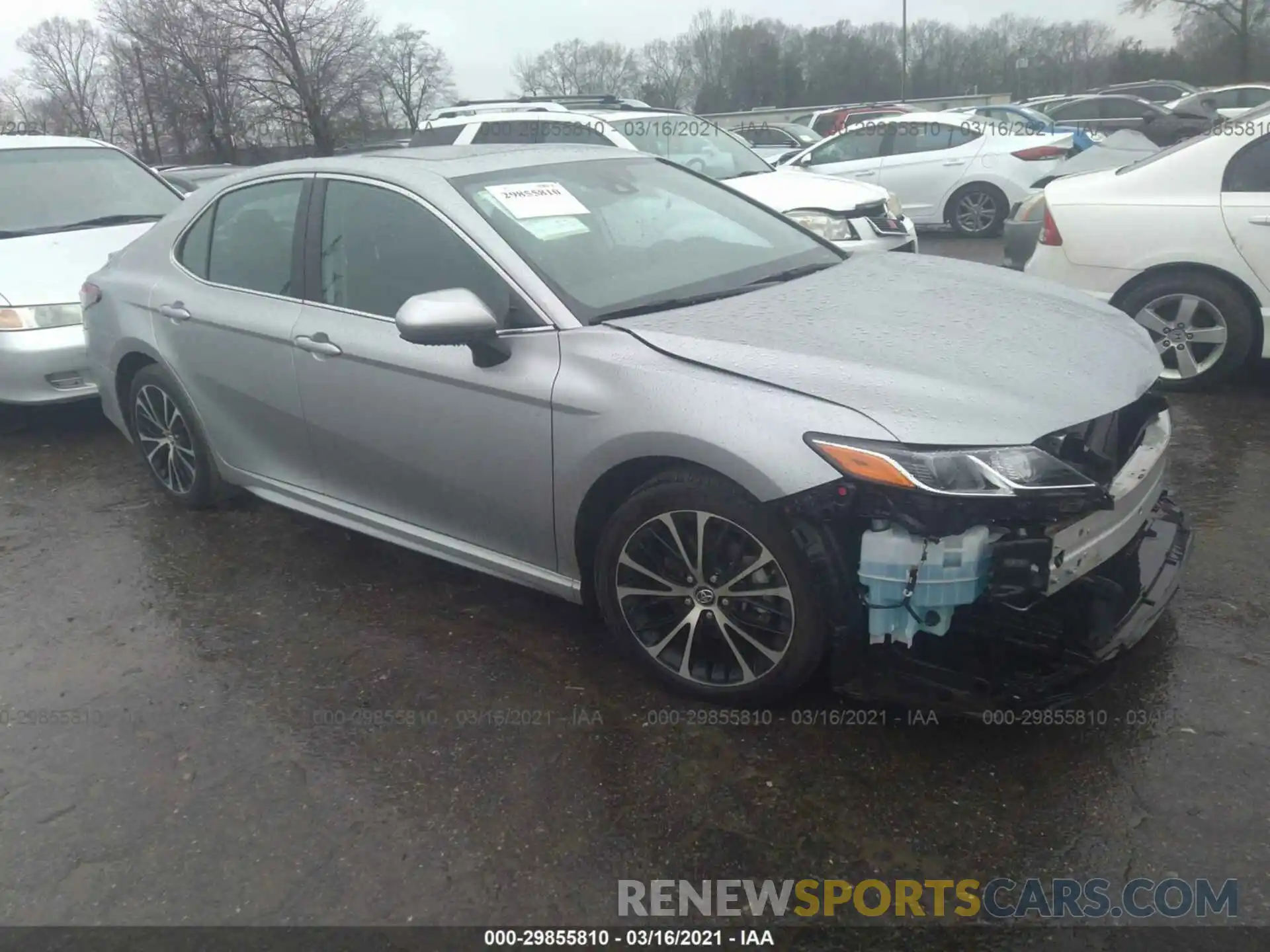 1 Photograph of a damaged car 4T1B11HK2KU823330 TOYOTA CAMRY 2019