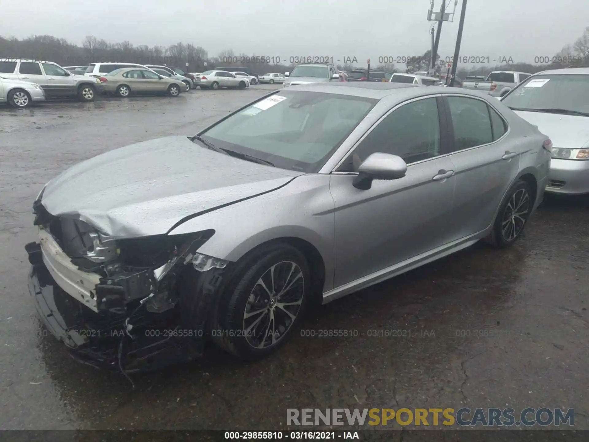 2 Photograph of a damaged car 4T1B11HK2KU823330 TOYOTA CAMRY 2019