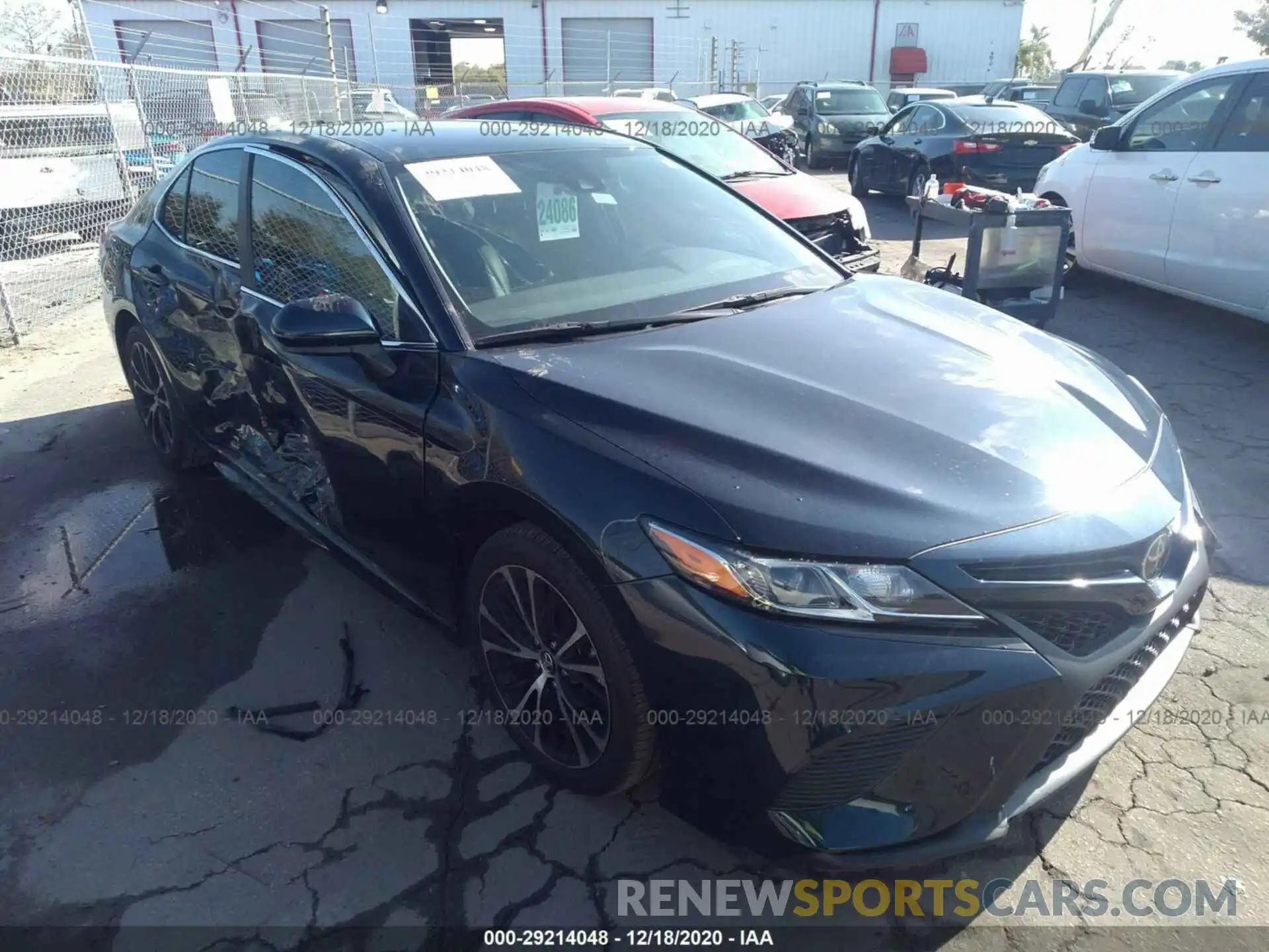 1 Photograph of a damaged car 4T1B11HK2KU824560 TOYOTA CAMRY 2019