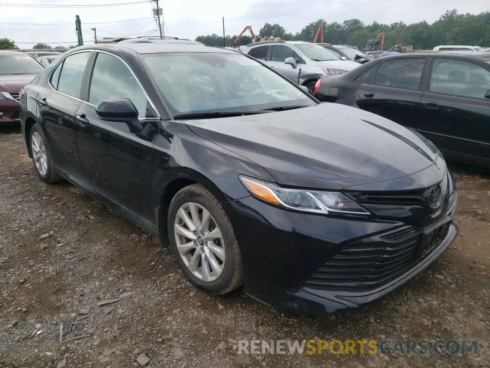 1 Photograph of a damaged car 4T1B11HK2KU824784 TOYOTA CAMRY 2019