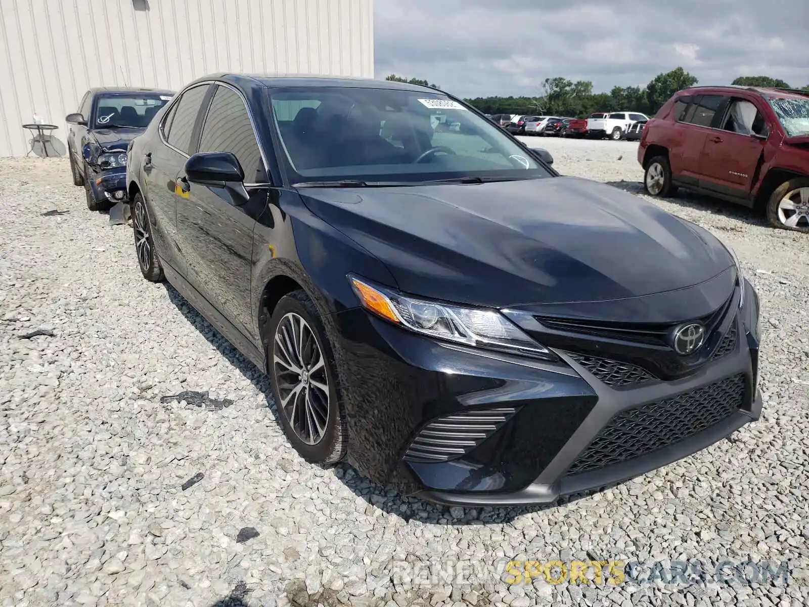 1 Photograph of a damaged car 4T1B11HK2KU824963 TOYOTA CAMRY 2019