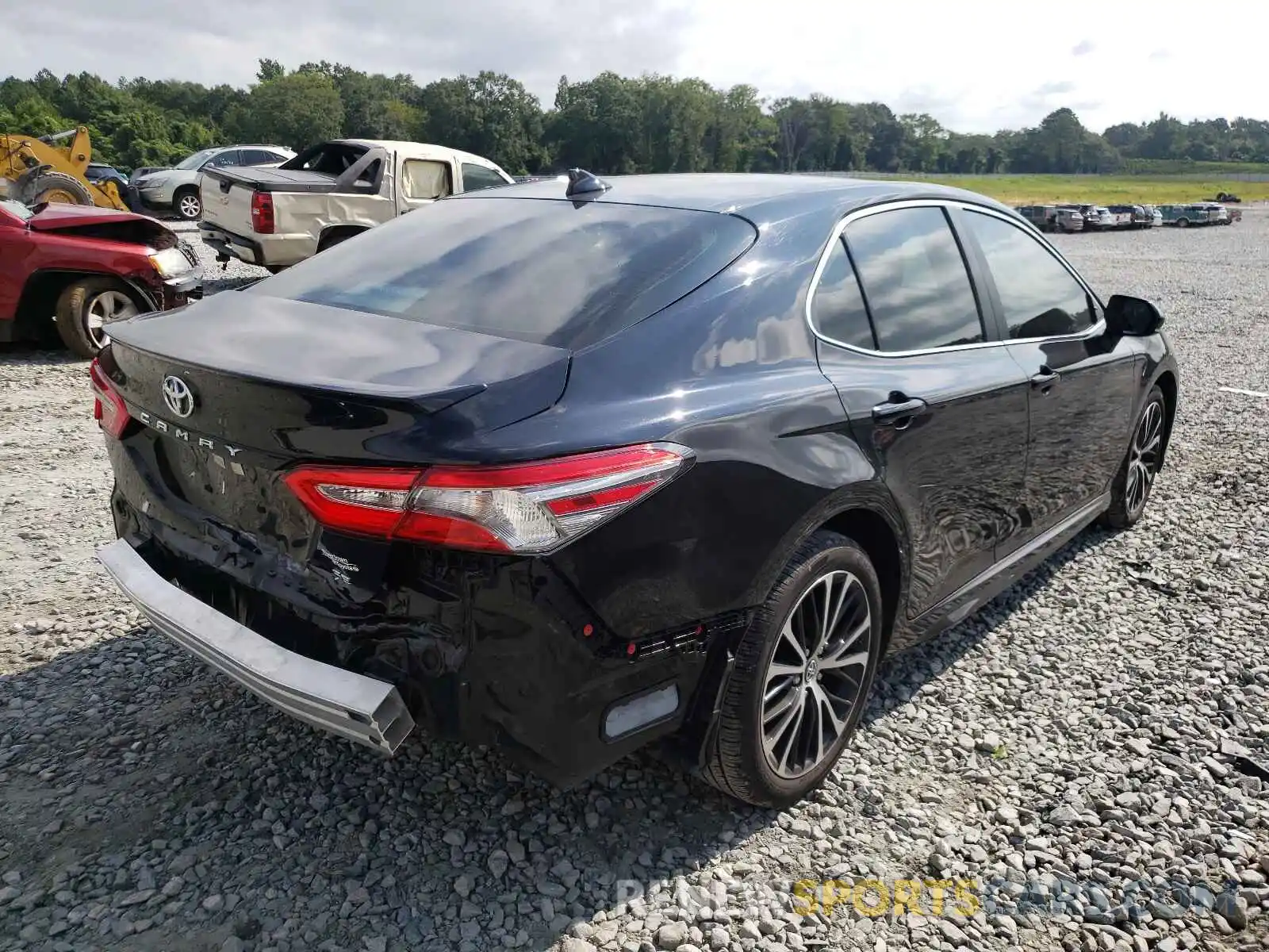 4 Photograph of a damaged car 4T1B11HK2KU824963 TOYOTA CAMRY 2019