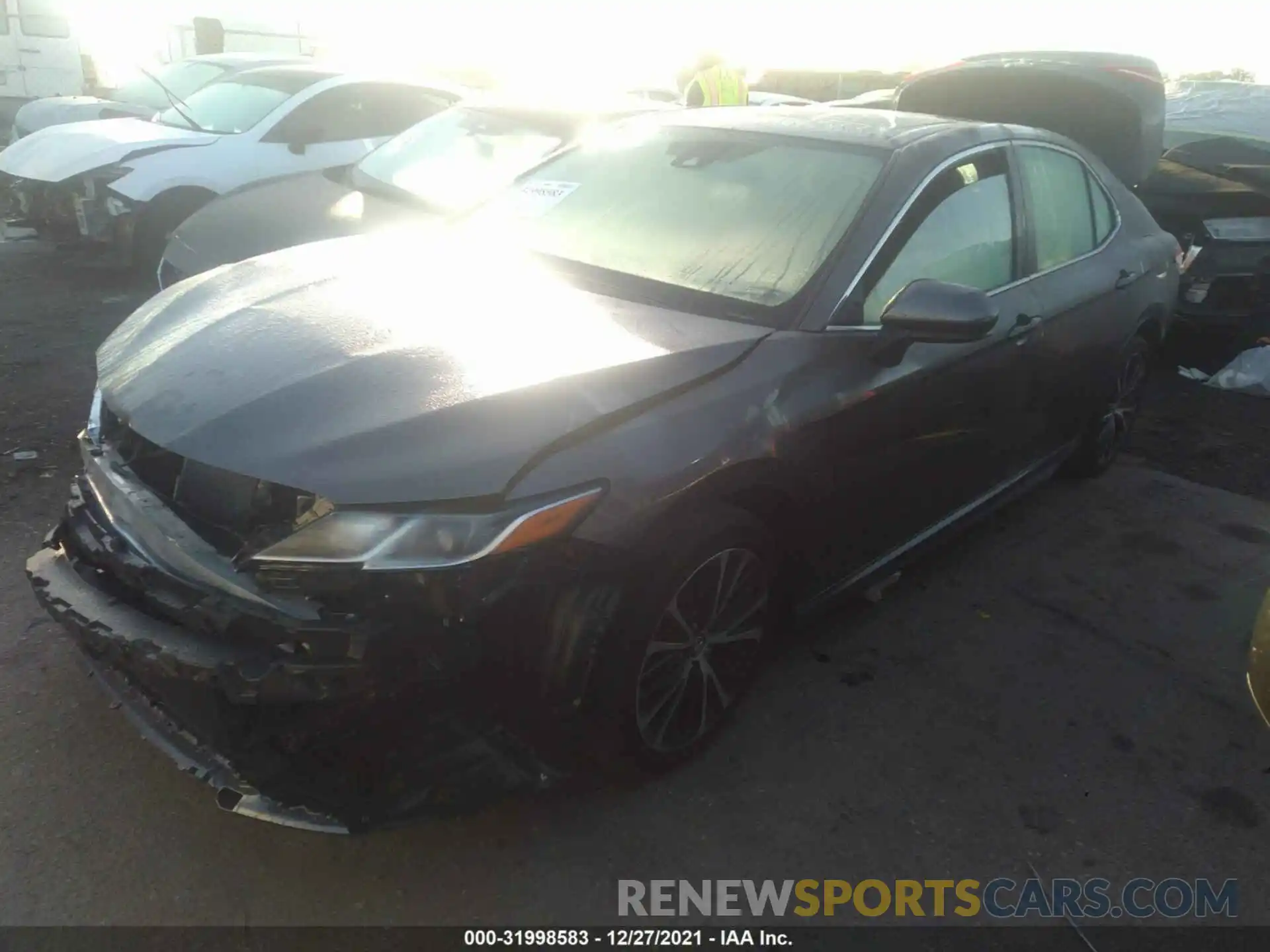 2 Photograph of a damaged car 4T1B11HK2KU827197 TOYOTA CAMRY 2019