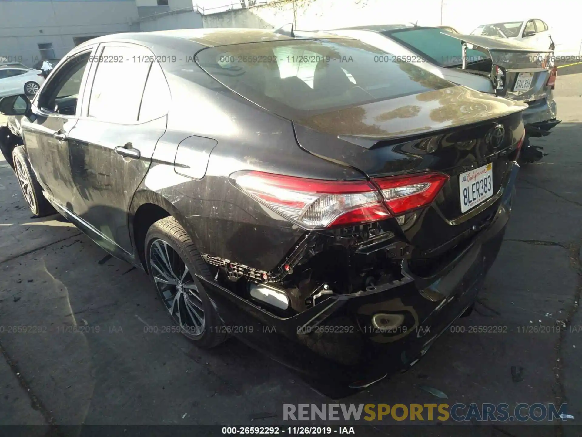 3 Photograph of a damaged car 4T1B11HK2KU827815 TOYOTA CAMRY 2019