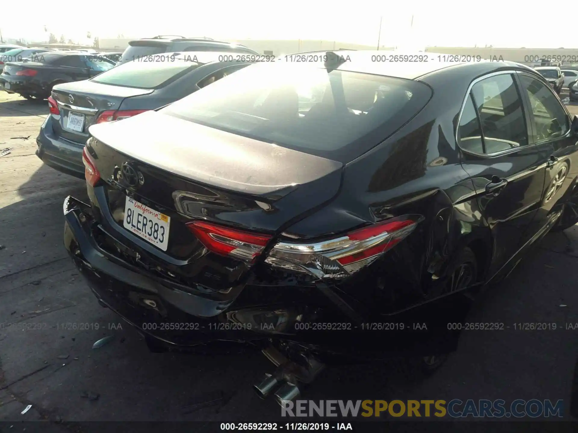 4 Photograph of a damaged car 4T1B11HK2KU827815 TOYOTA CAMRY 2019