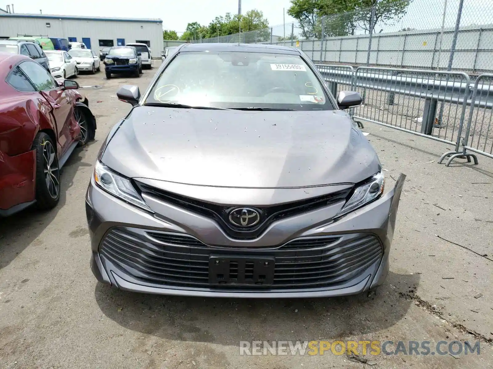 9 Photograph of a damaged car 4T1B11HK2KU828804 TOYOTA CAMRY 2019