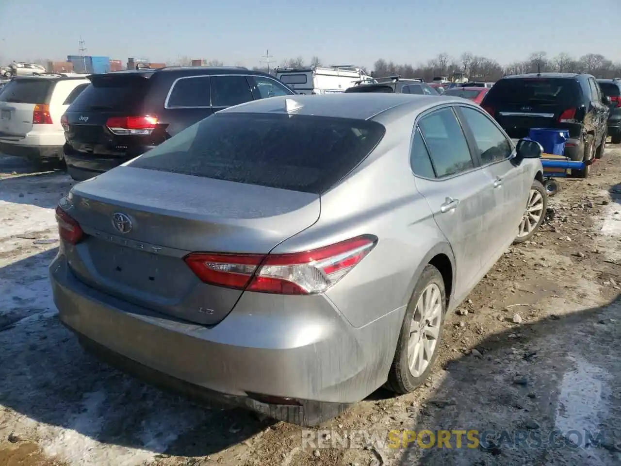 4 Фотография поврежденного автомобиля 4T1B11HK2KU830536 TOYOTA CAMRY 2019