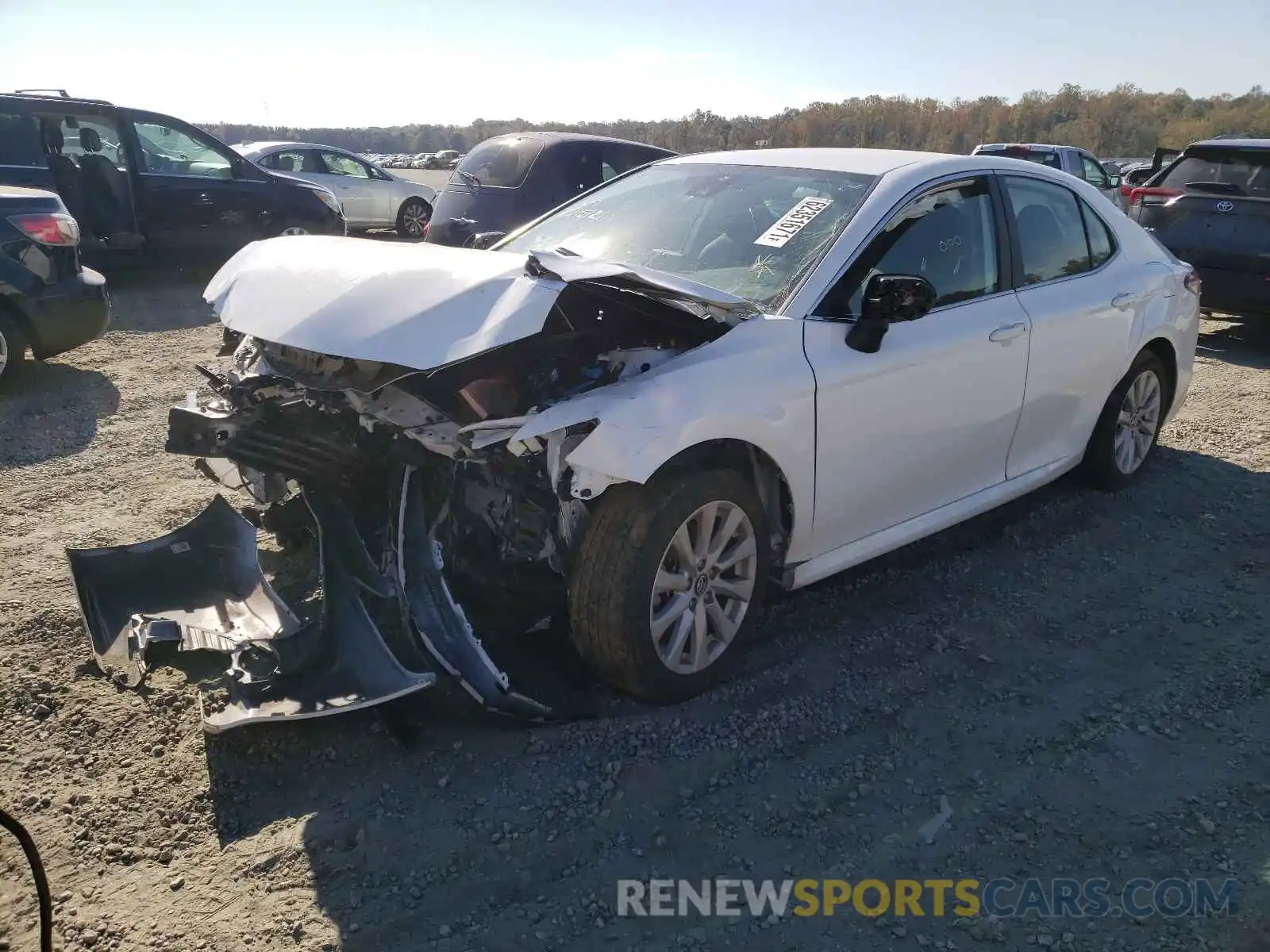 2 Photograph of a damaged car 4T1B11HK2KU830620 TOYOTA CAMRY 2019