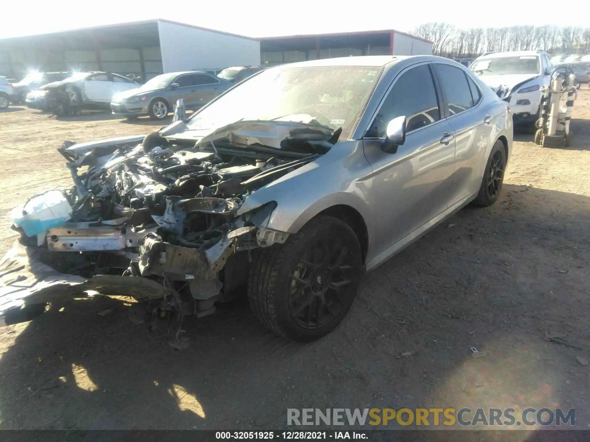 2 Photograph of a damaged car 4T1B11HK2KU832335 TOYOTA CAMRY 2019