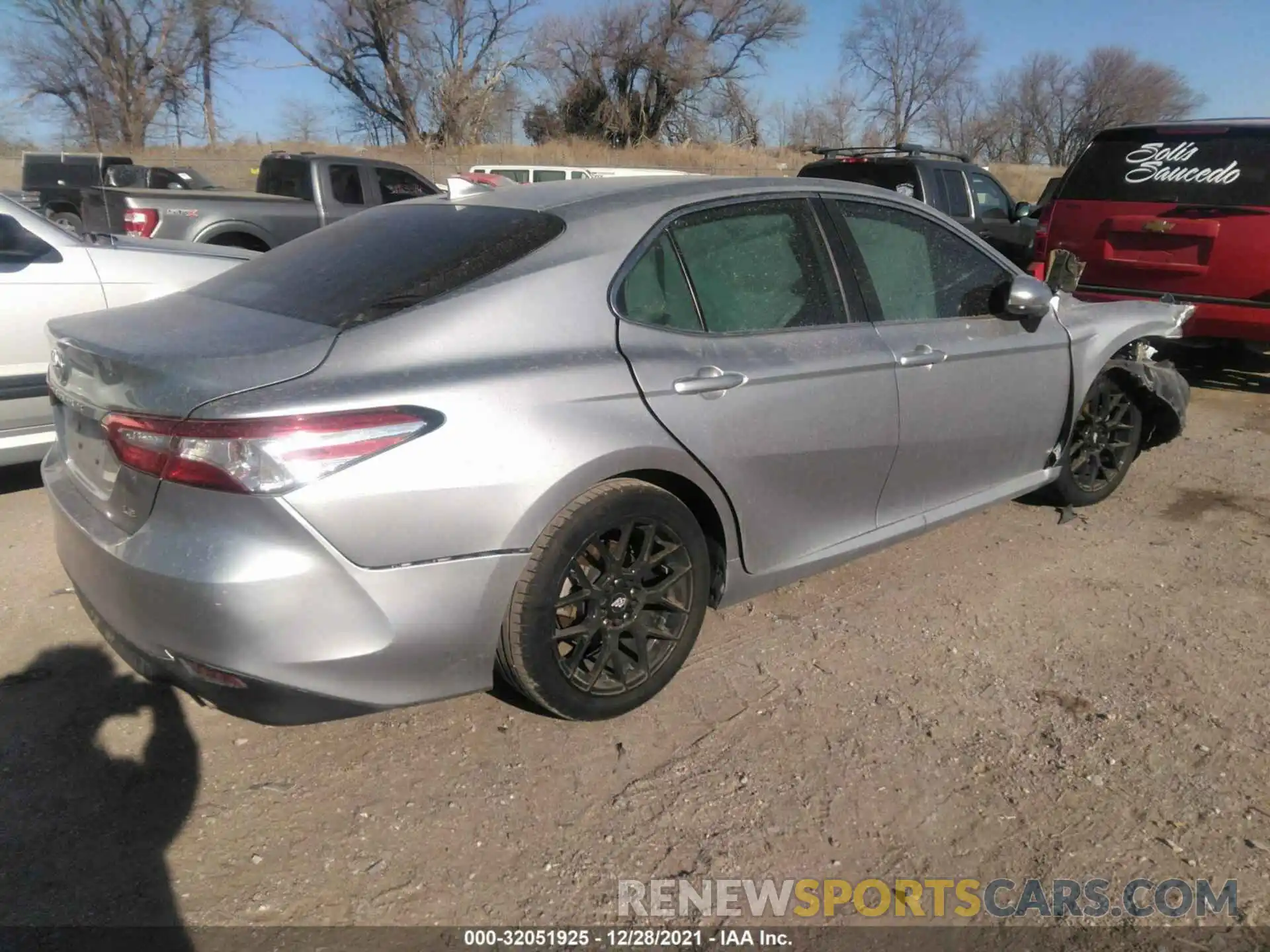 4 Photograph of a damaged car 4T1B11HK2KU832335 TOYOTA CAMRY 2019