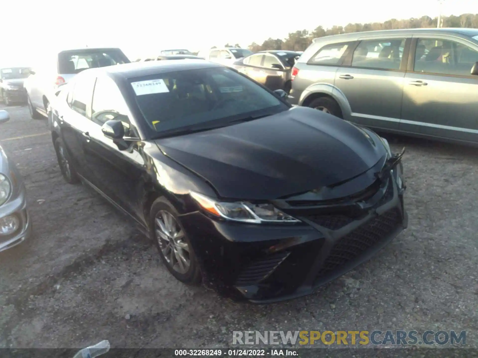 1 Photograph of a damaged car 4T1B11HK2KU832562 TOYOTA CAMRY 2019