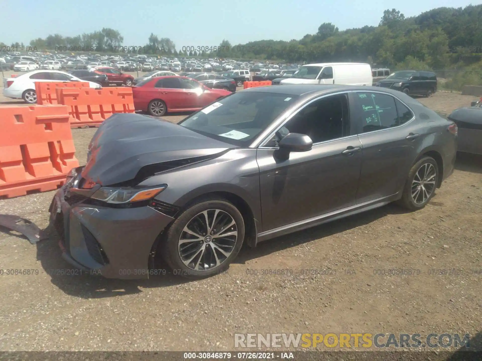 2 Photograph of a damaged car 4T1B11HK2KU833419 TOYOTA CAMRY 2019