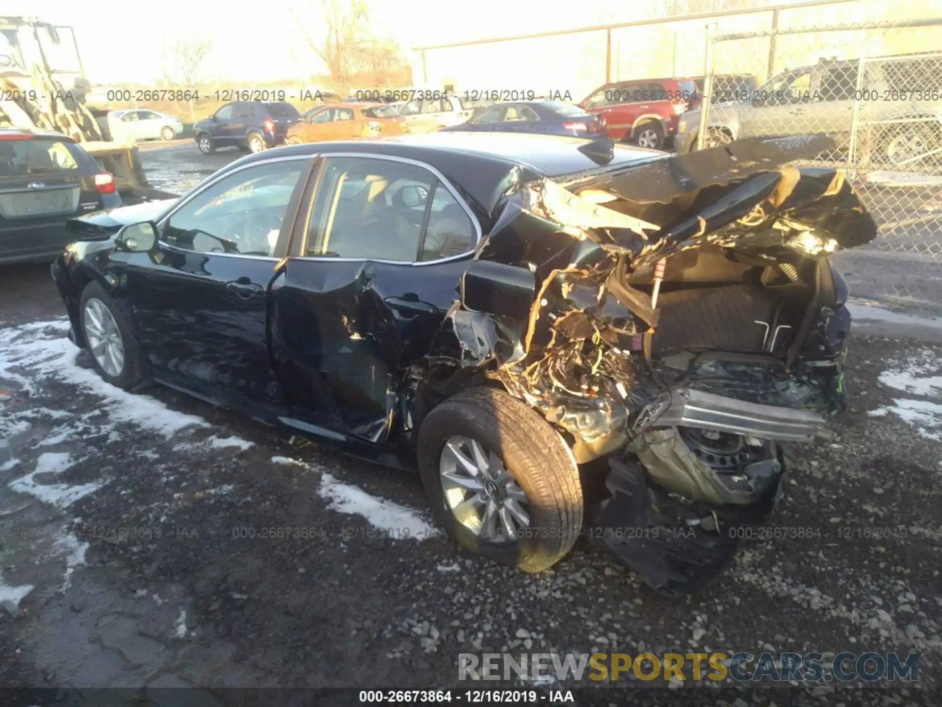 3 Photograph of a damaged car 4T1B11HK2KU833548 TOYOTA CAMRY 2019