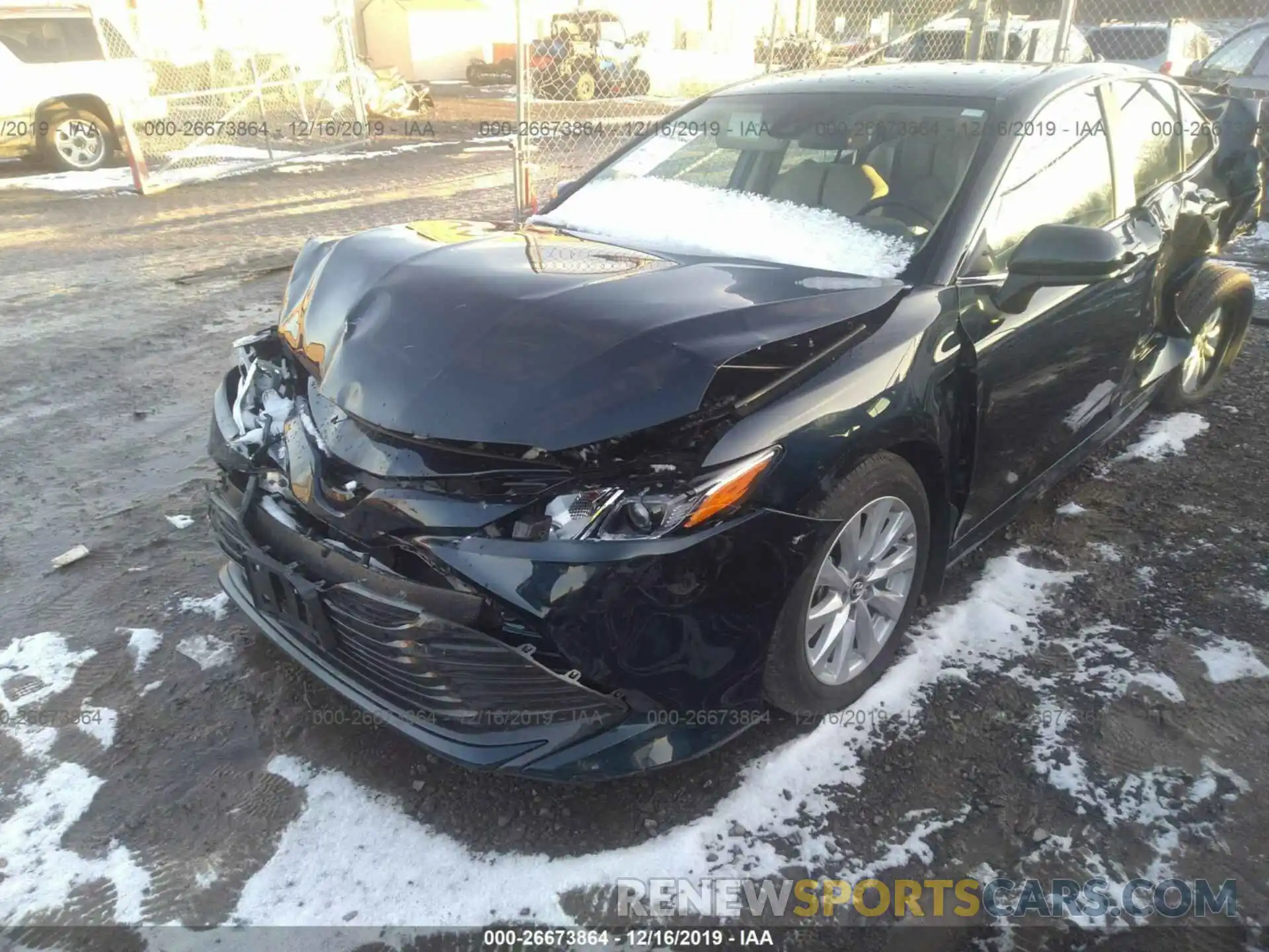 6 Photograph of a damaged car 4T1B11HK2KU833548 TOYOTA CAMRY 2019