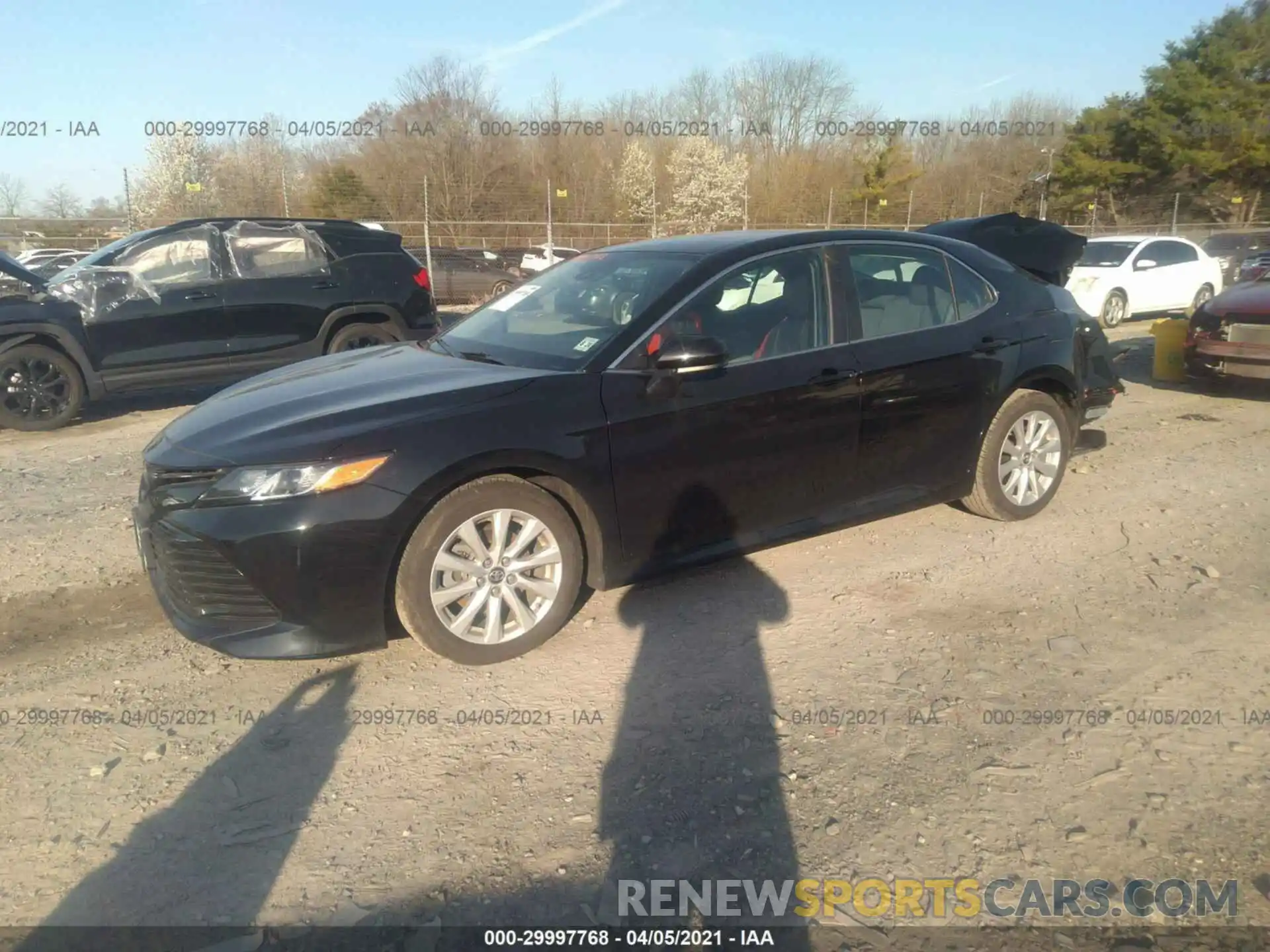 2 Photograph of a damaged car 4T1B11HK2KU834120 TOYOTA CAMRY 2019