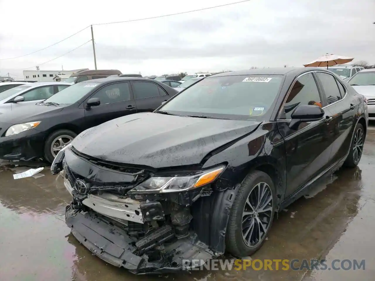 2 Photograph of a damaged car 4T1B11HK2KU835204 TOYOTA CAMRY 2019