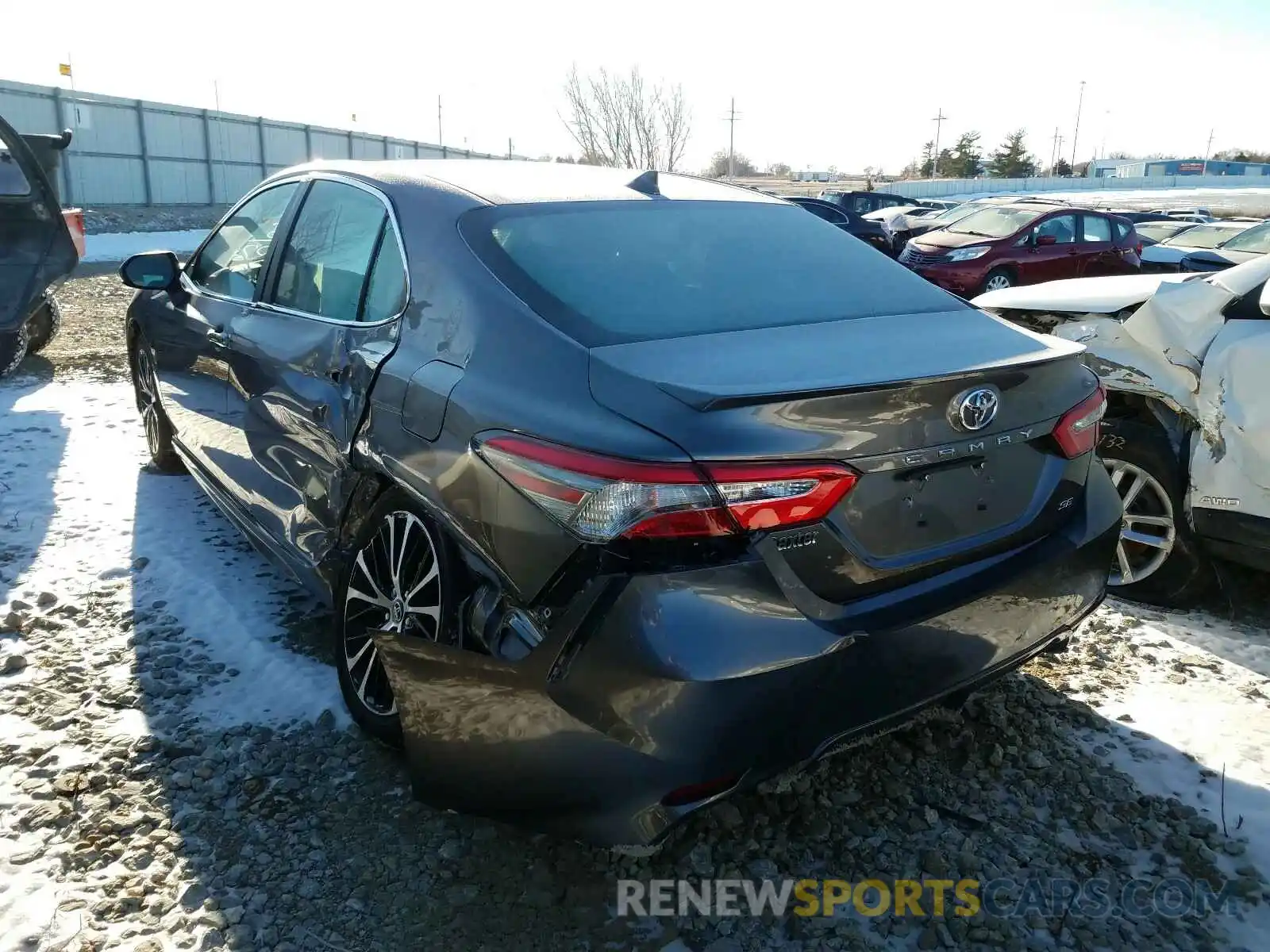 3 Photograph of a damaged car 4T1B11HK2KU836028 TOYOTA CAMRY 2019